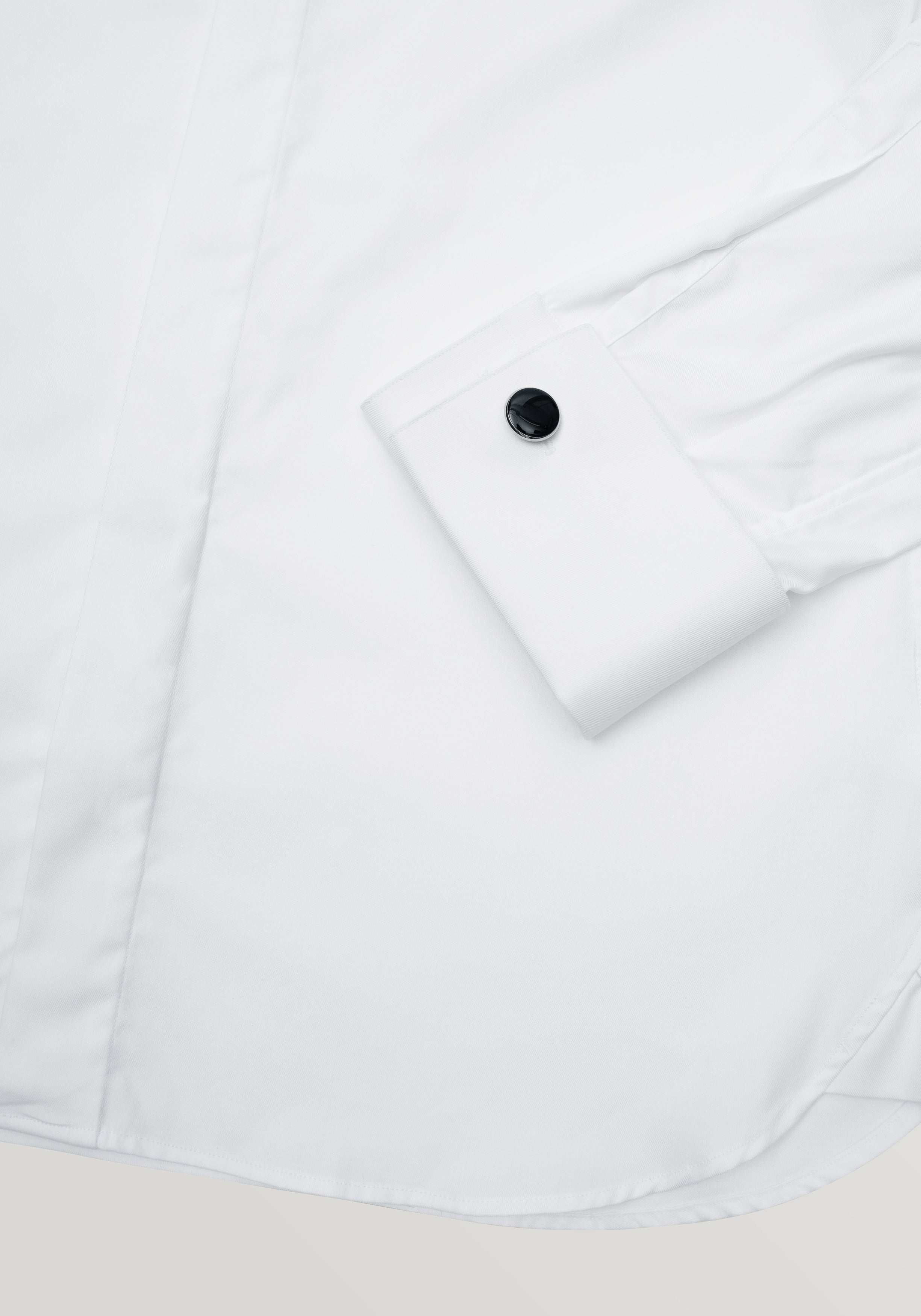 Rossini Cocktail Shirt - White Fine Twill