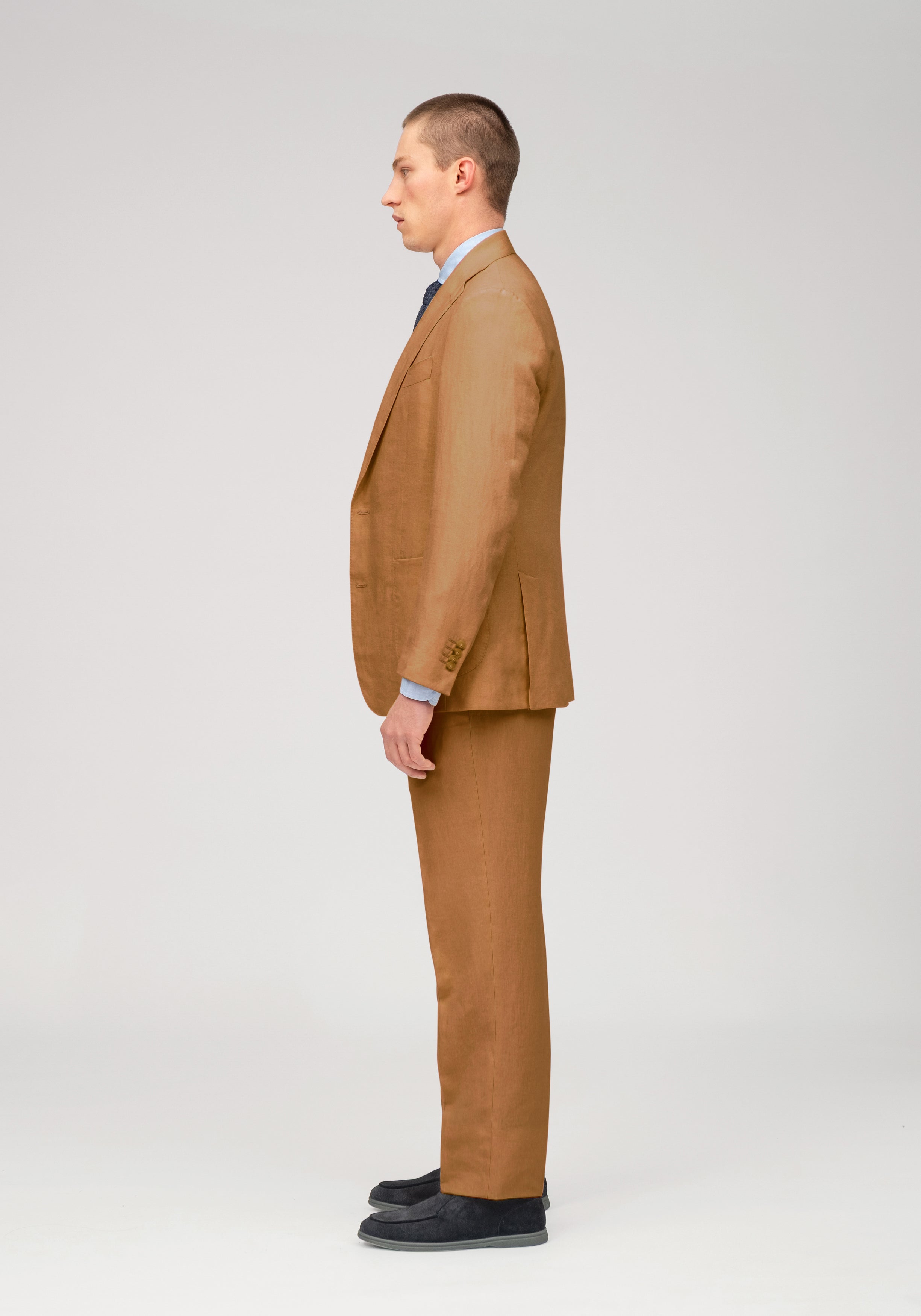 Summer Linen Suit - Tan