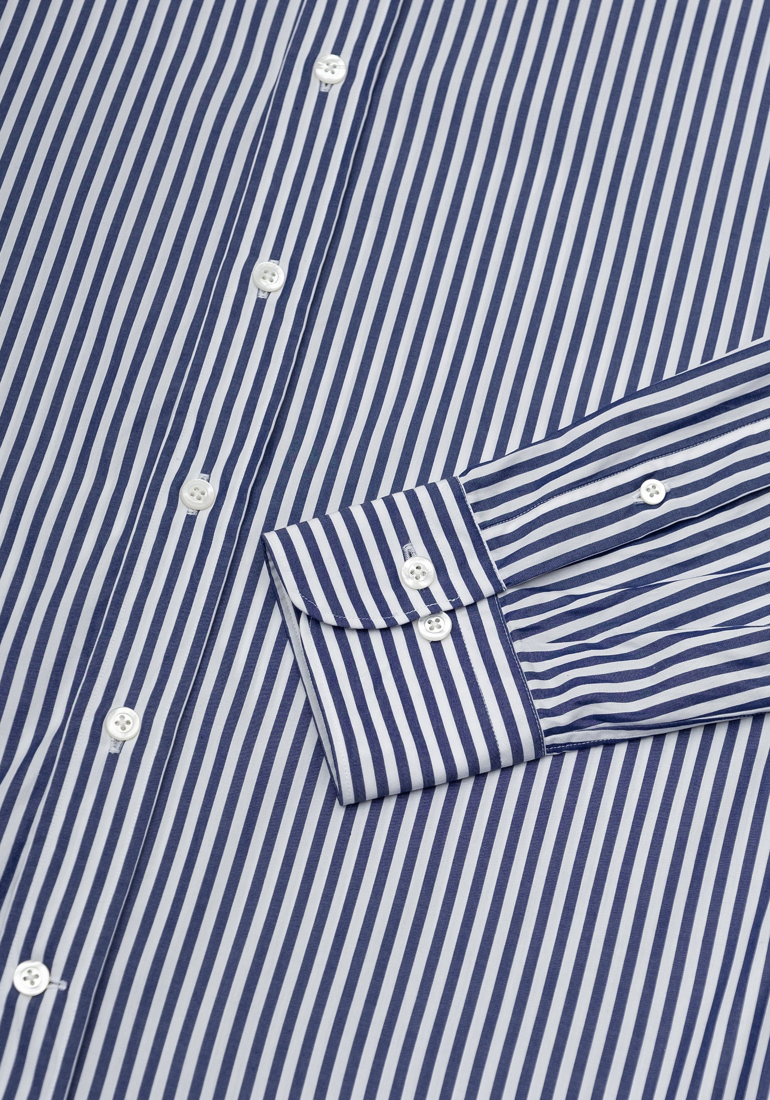 Boesky Cotton Poplin Bengal Stripe - Admiral