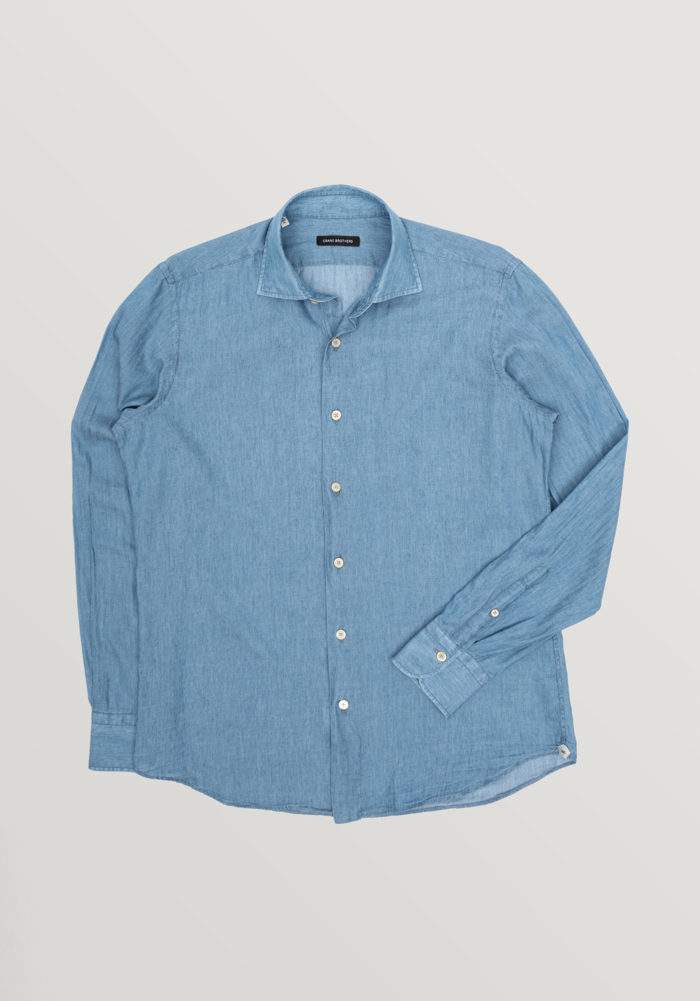 Milano Denim Shirt - Mid Blue