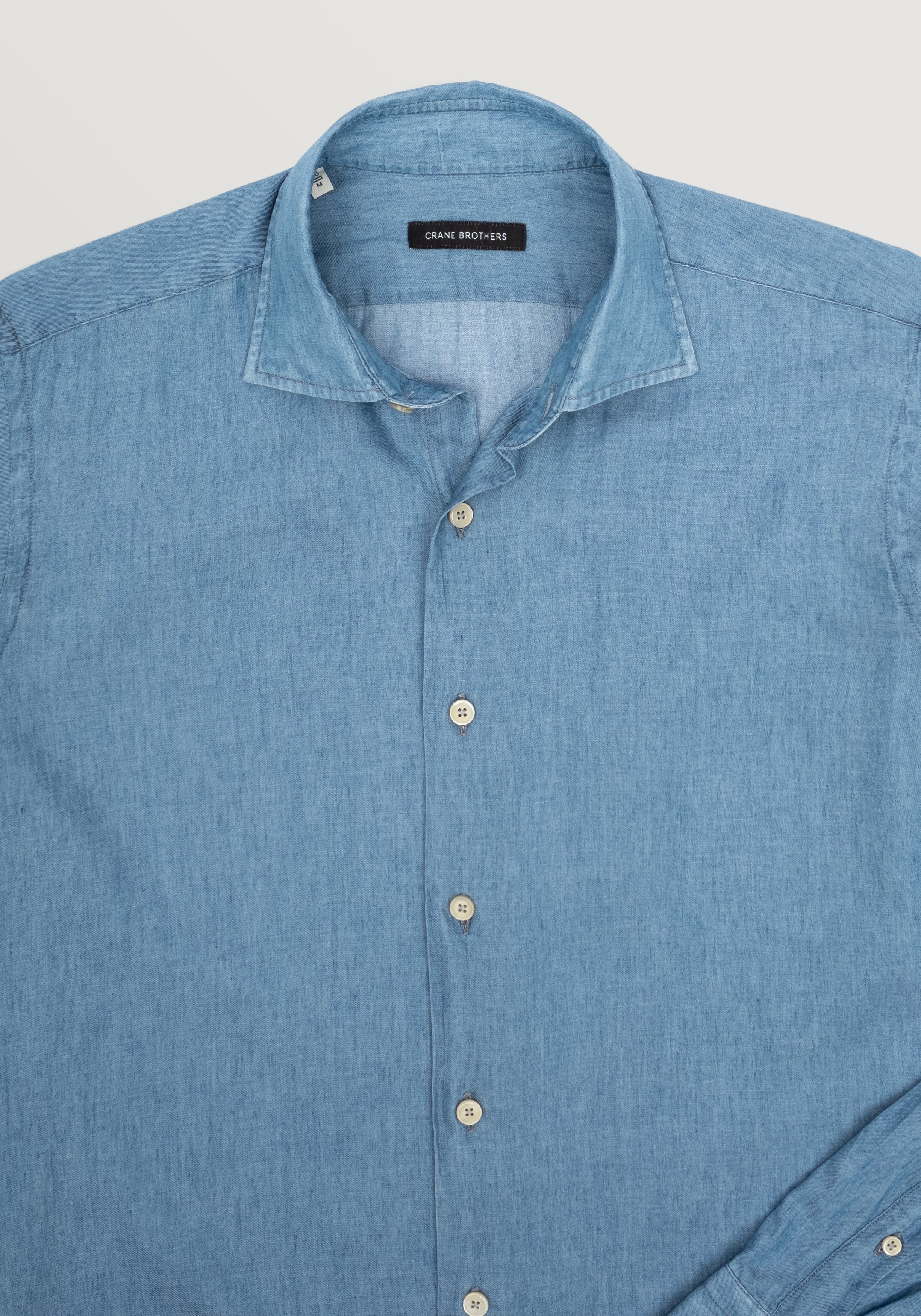 Milano Denim Shirt - Mid Blue