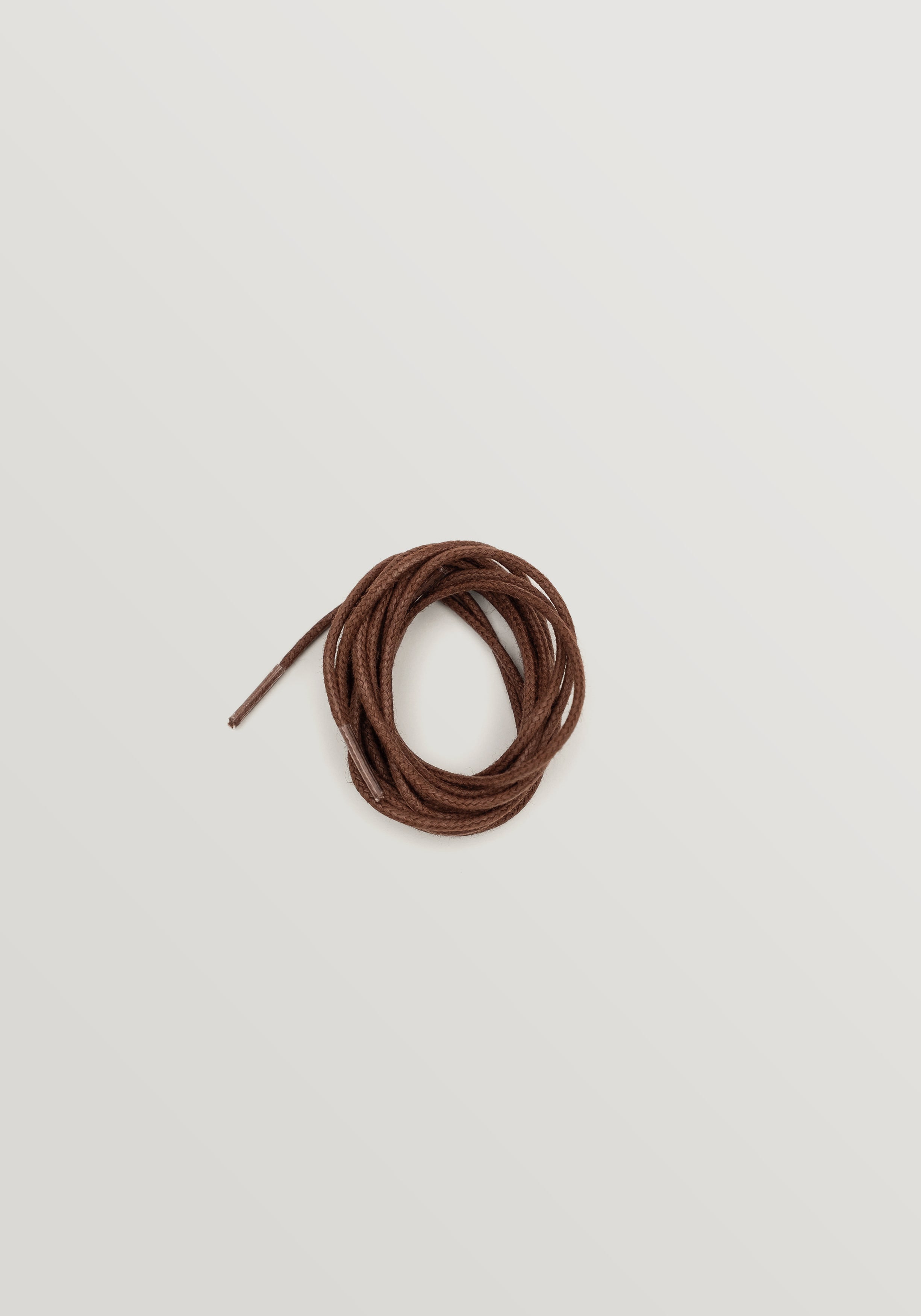 Thin Waxed Laces 90cm - Brown