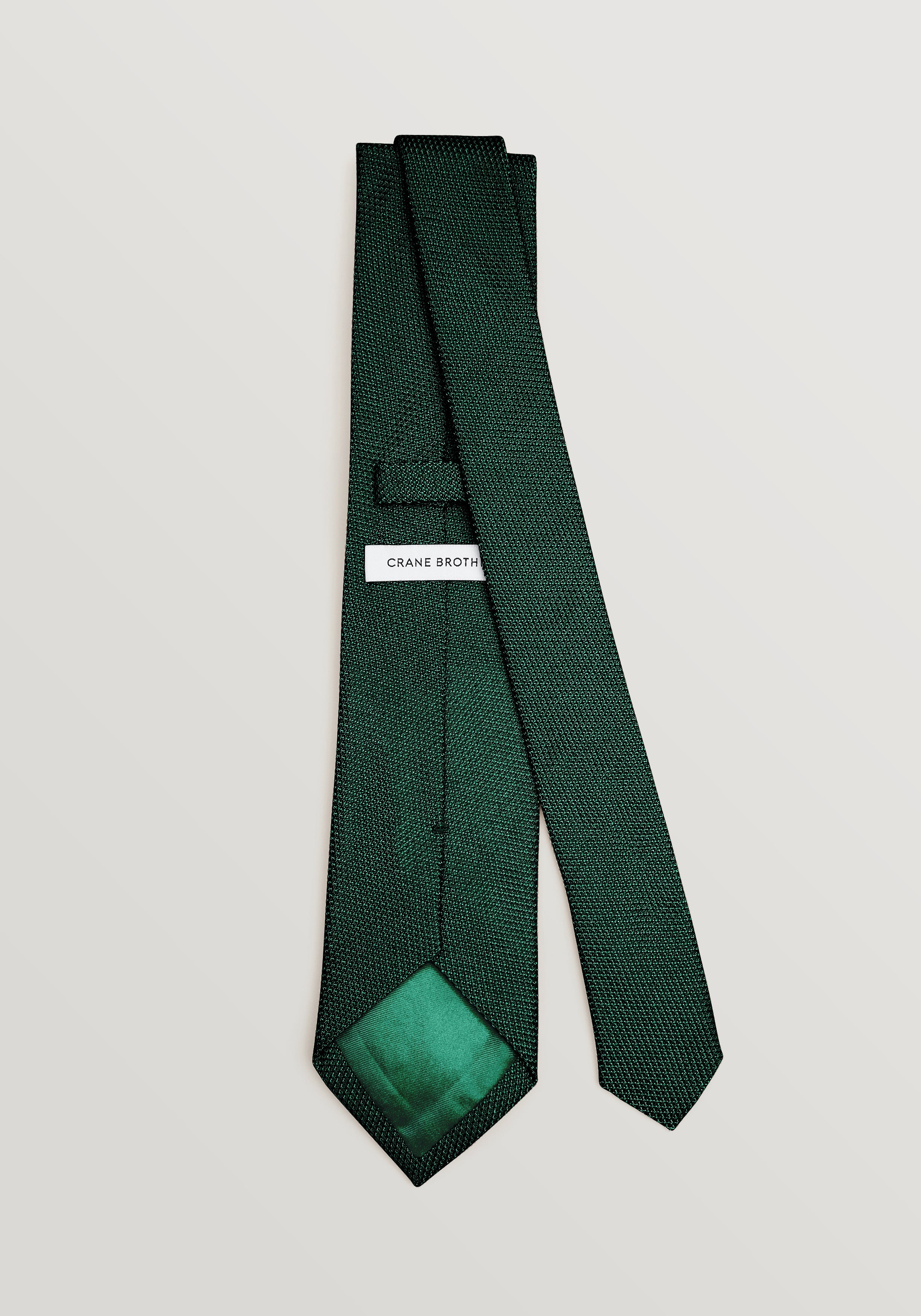 Grenadine Silk Tie - Green