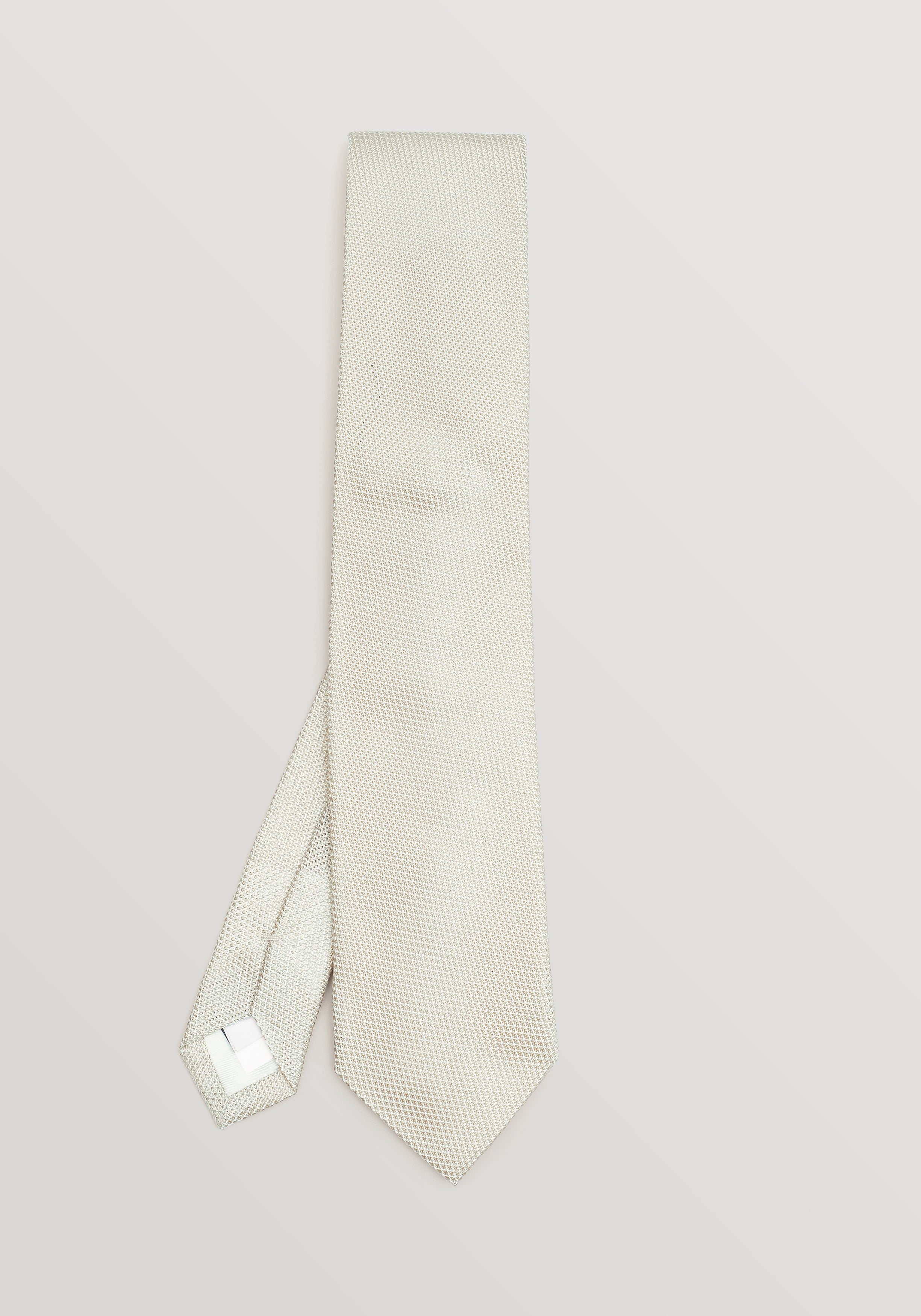 Grenadine Silk Tie - Ivory