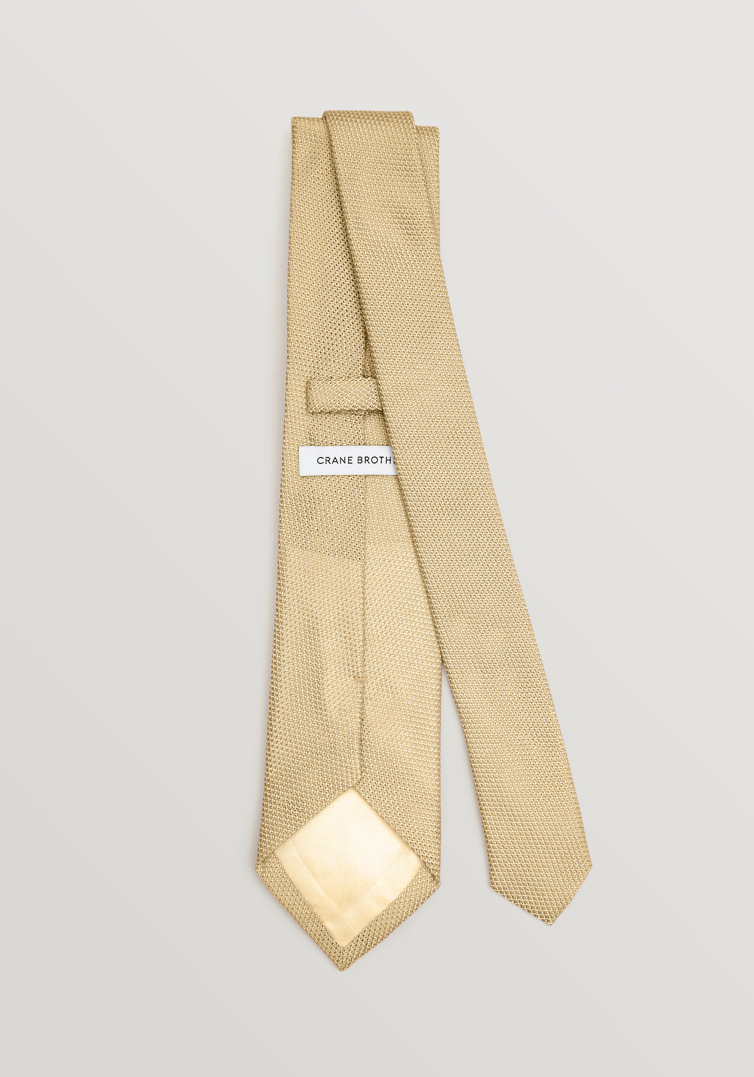 Grenadine Silk Tie - Marigold