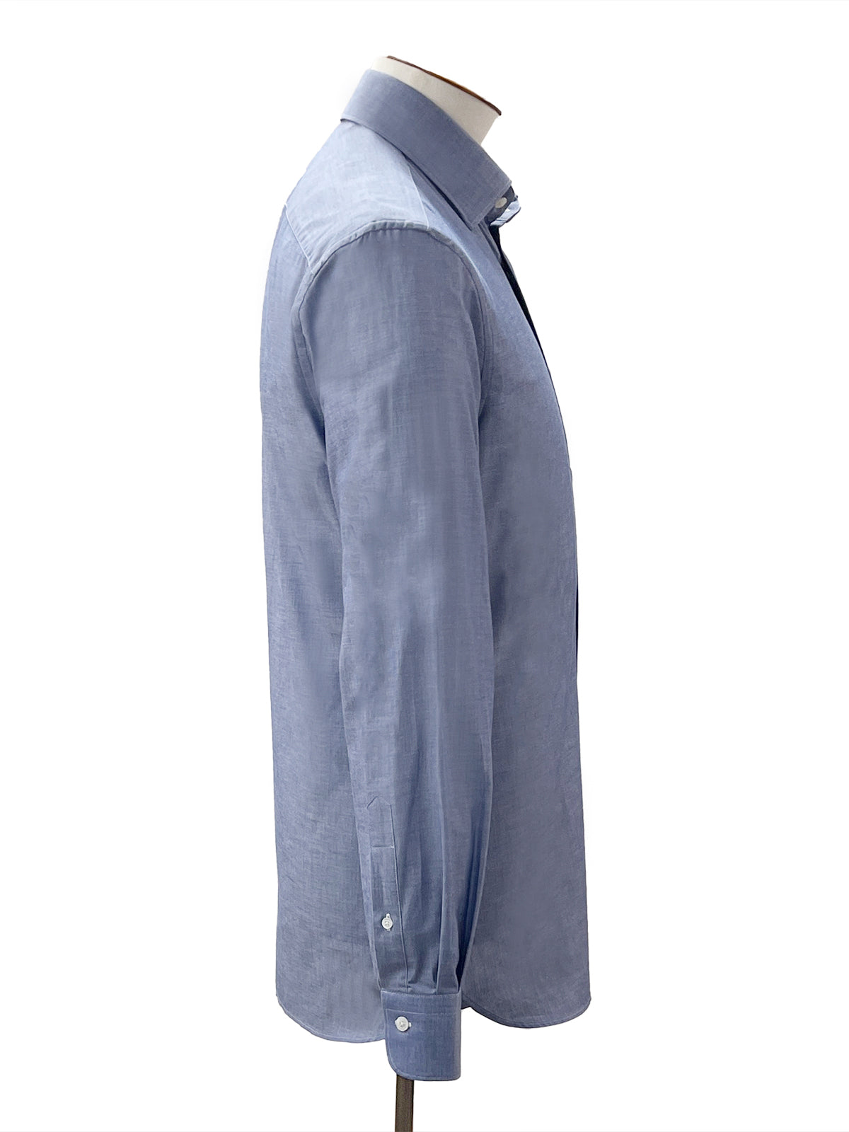 Chambray Cutaway Collar Shirt - Zenith Blue