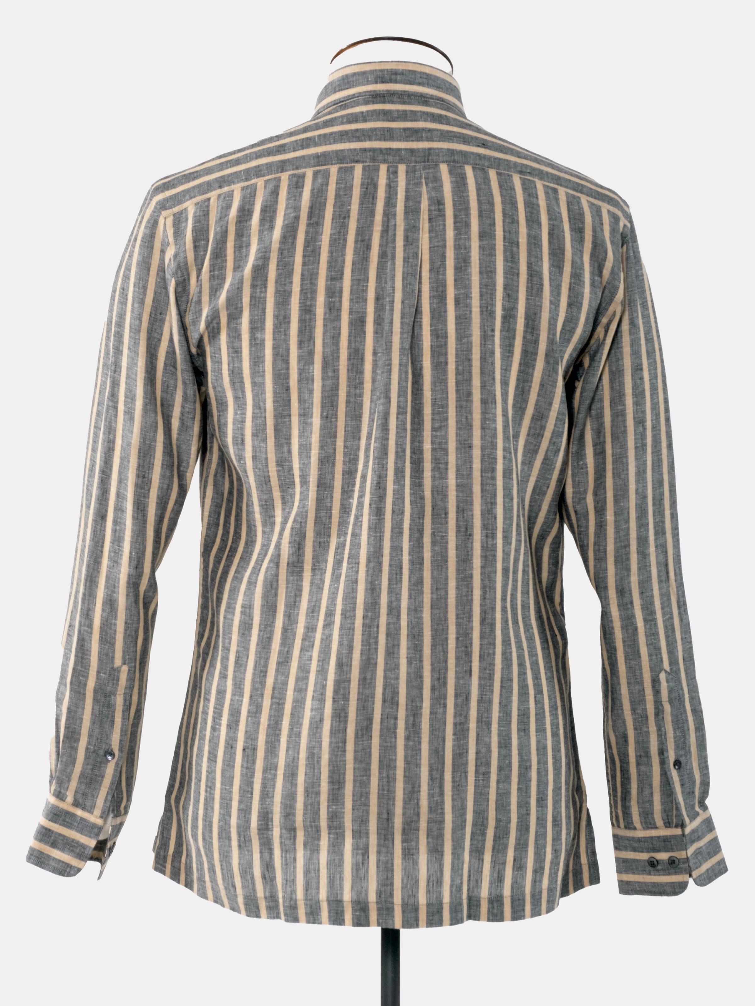 Christian Kimber Bronte Linen Shirt - Burnt Cigar