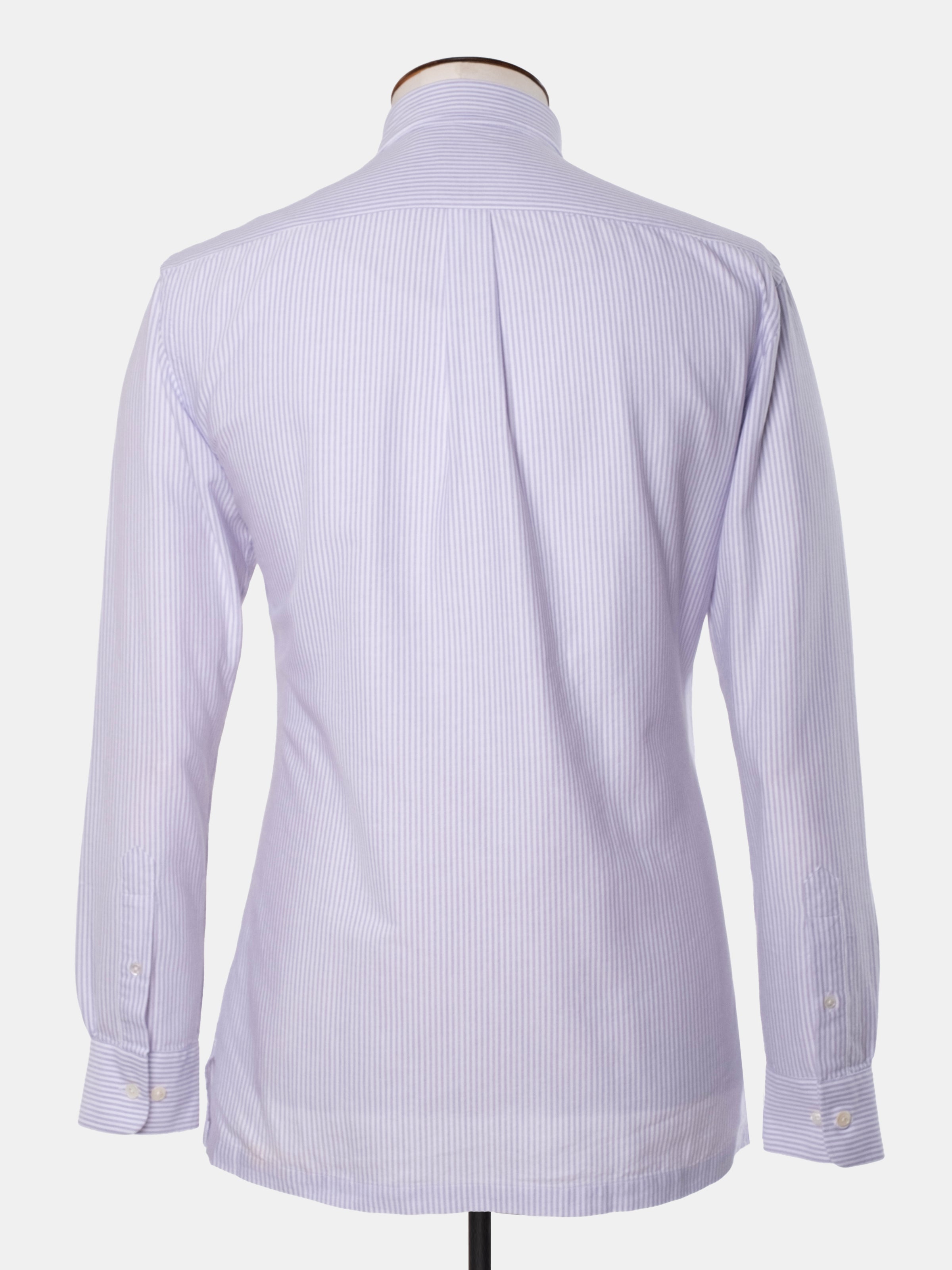 Christian Kimber Fenner Essential Oxford Shirt - Lavender Stripe