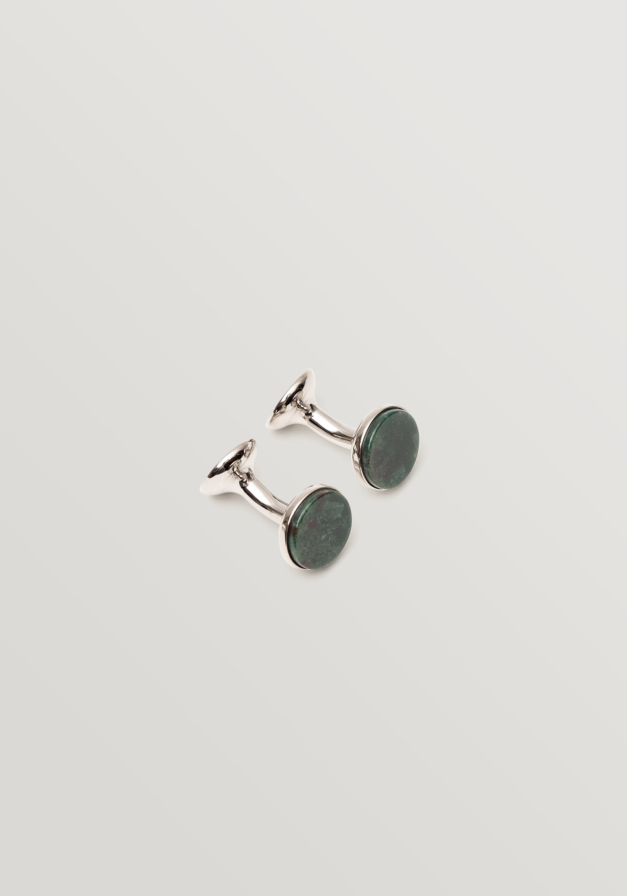 Codis Maya Bow Cufflinks - Bloodstone