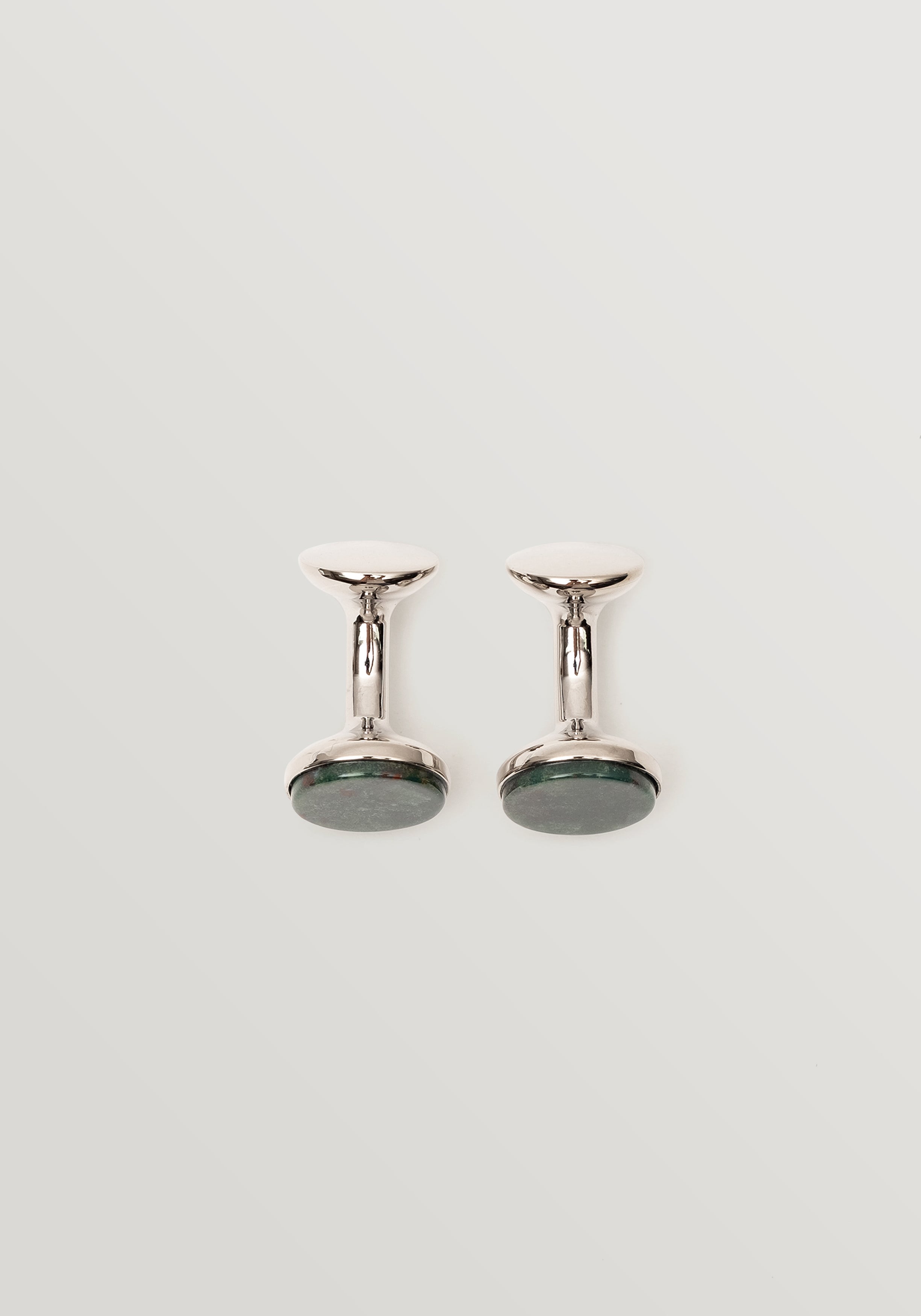 Codis Maya Bow Cufflinks - Bloodstone