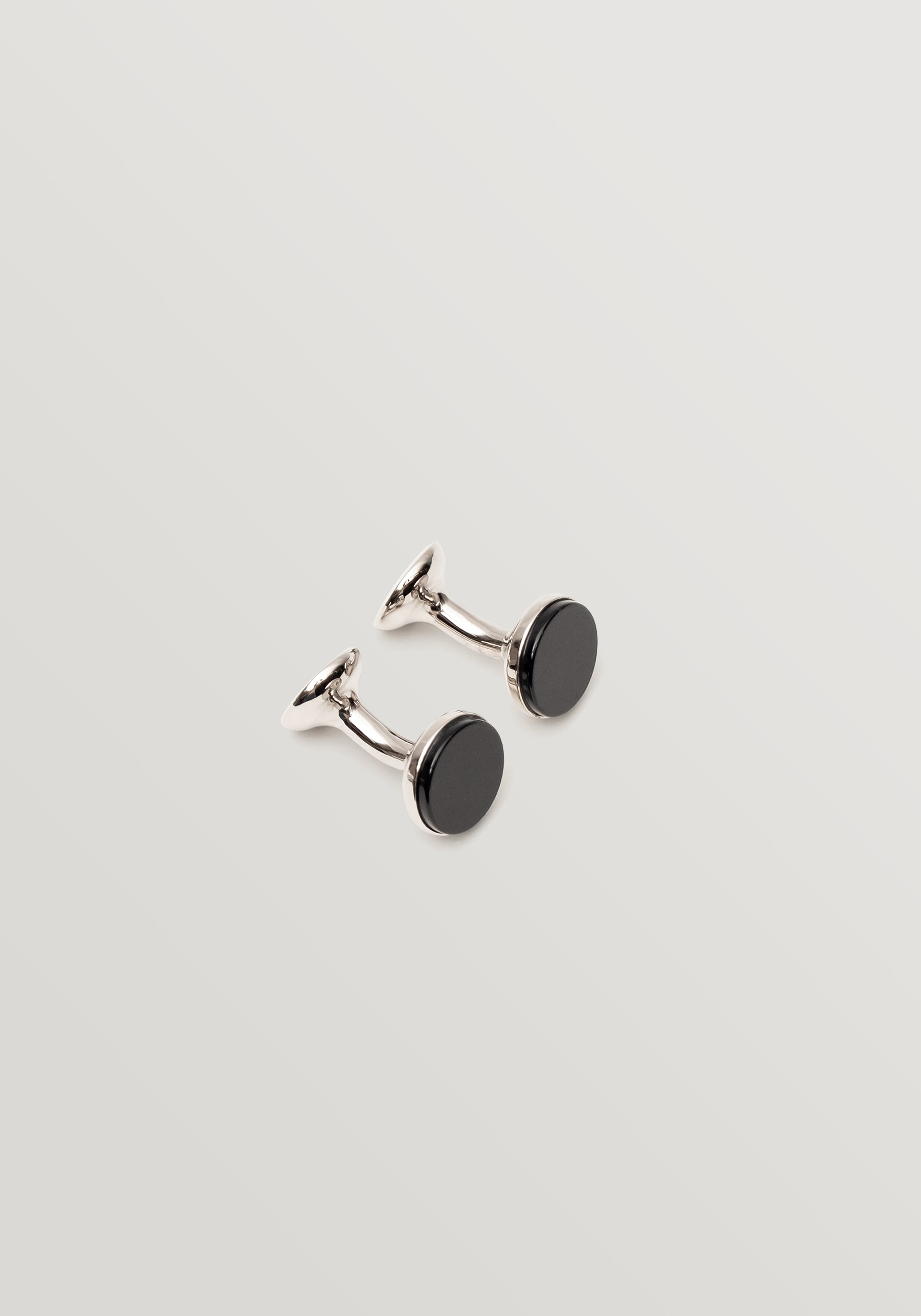 Codis Maya Bow Cufflinks - Onyx