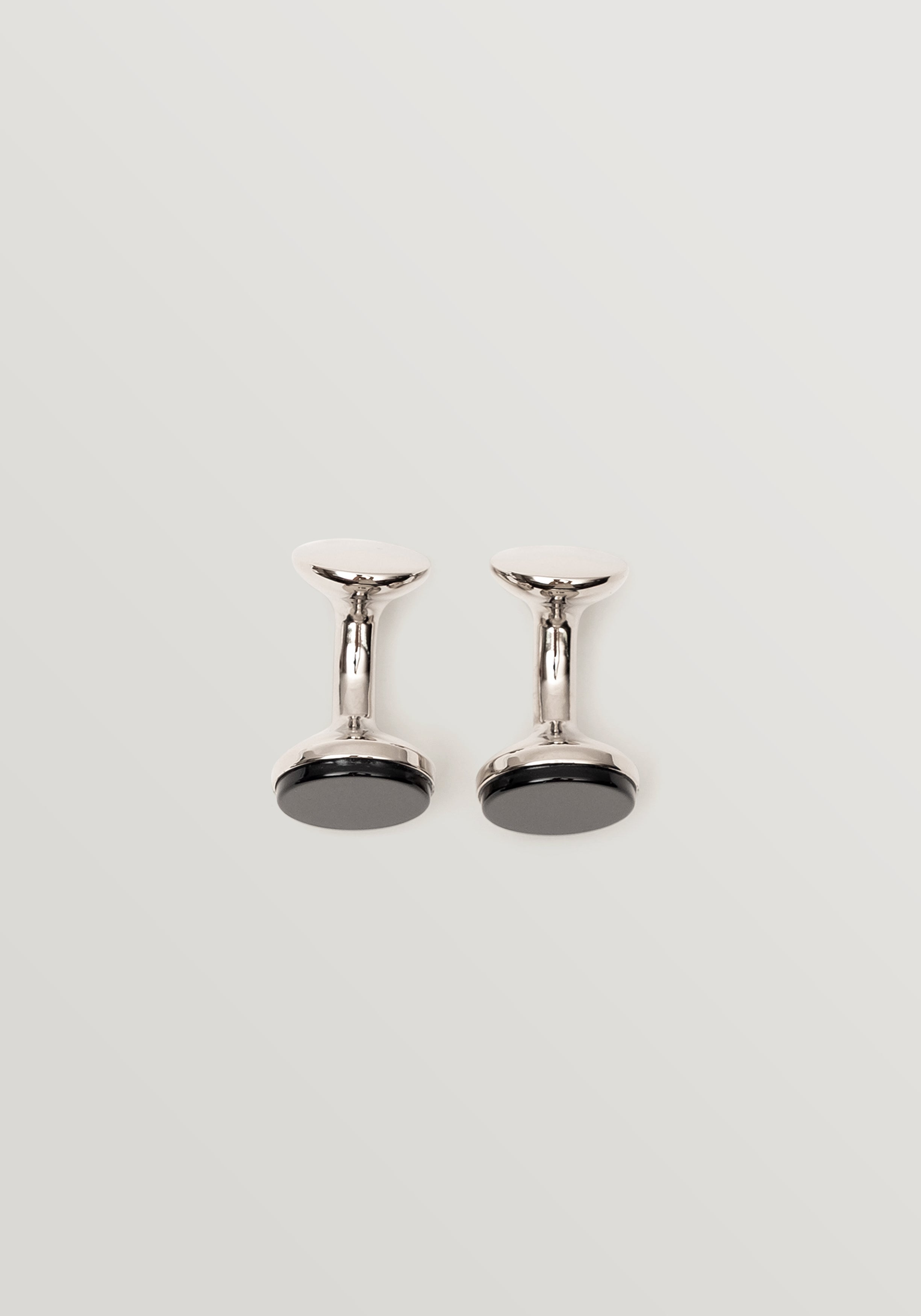 Codis Maya Bow Cufflinks - Onyx