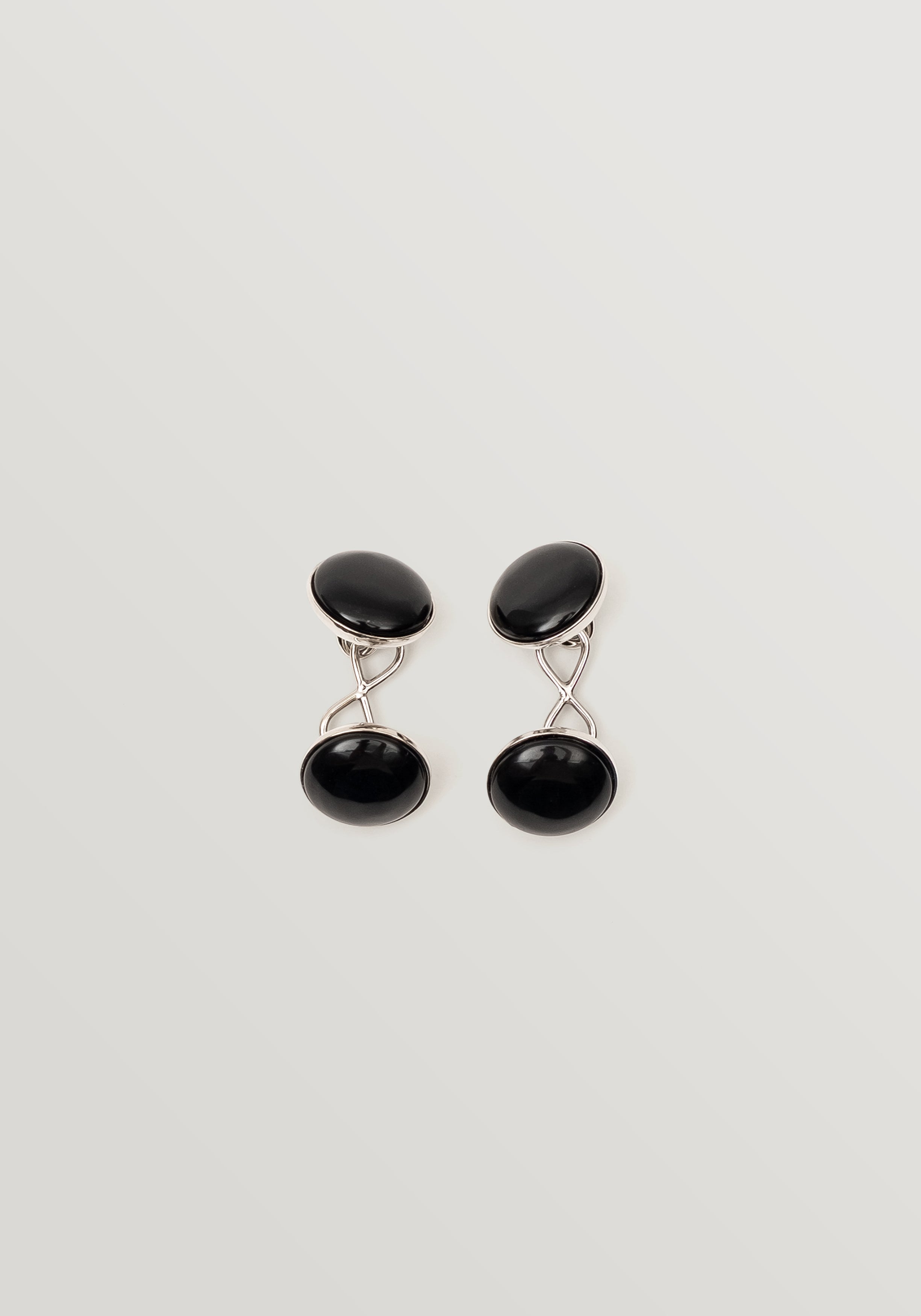 Codis Maya Capsule Cufflinks - Onyx