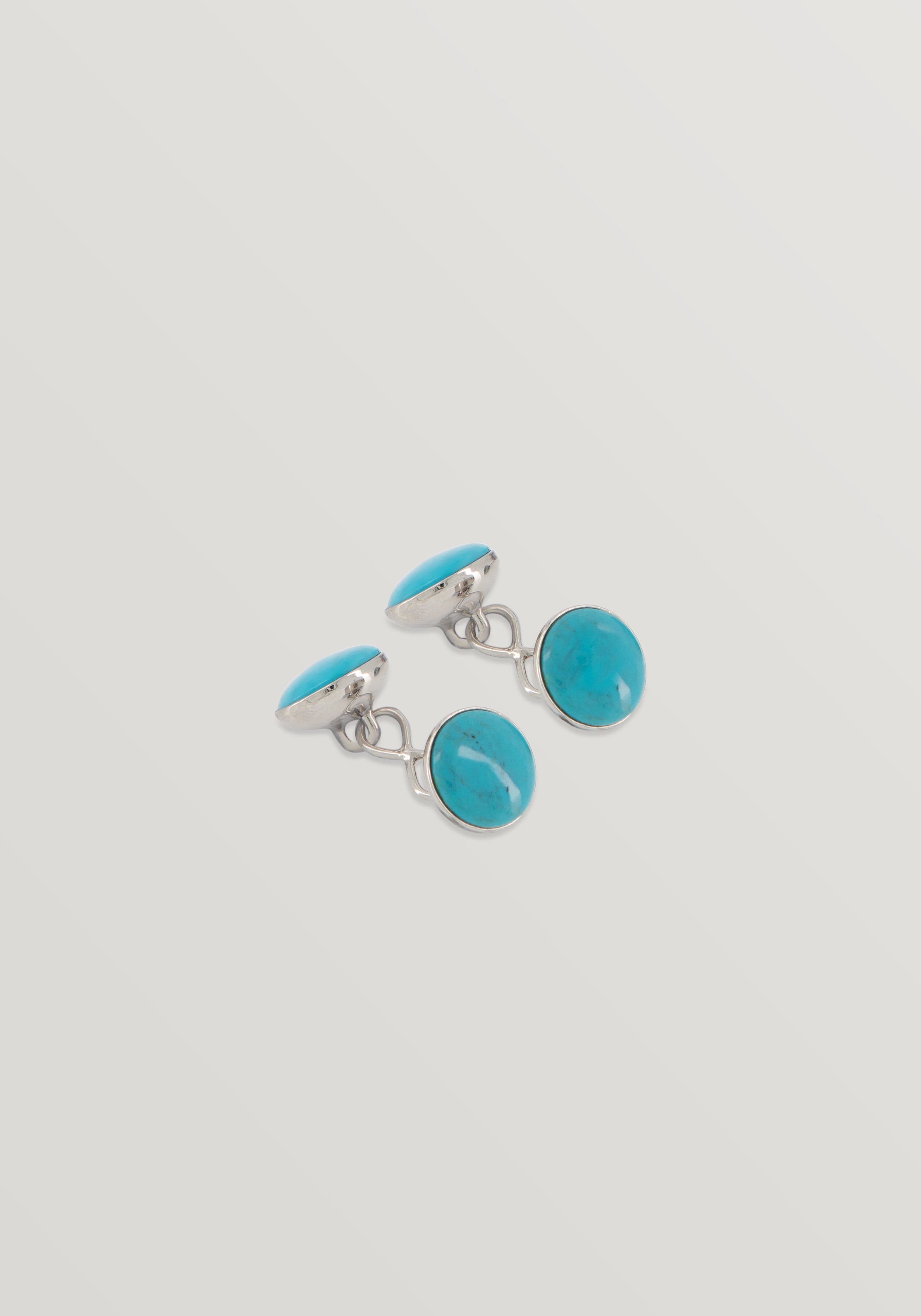 Codis Maya Capsule Cufflinks - Turquoise