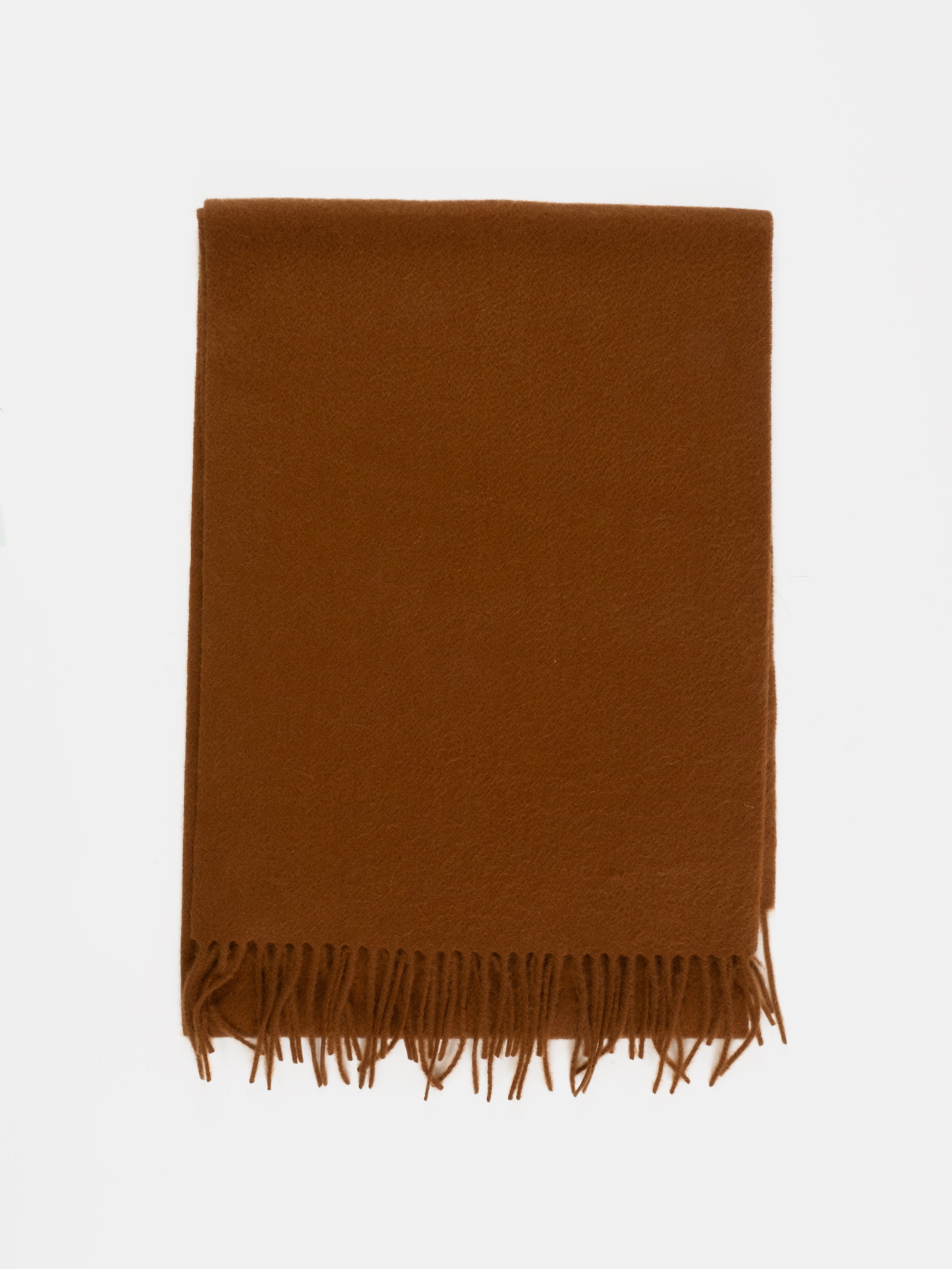 Cashmere Scarf - Cognac