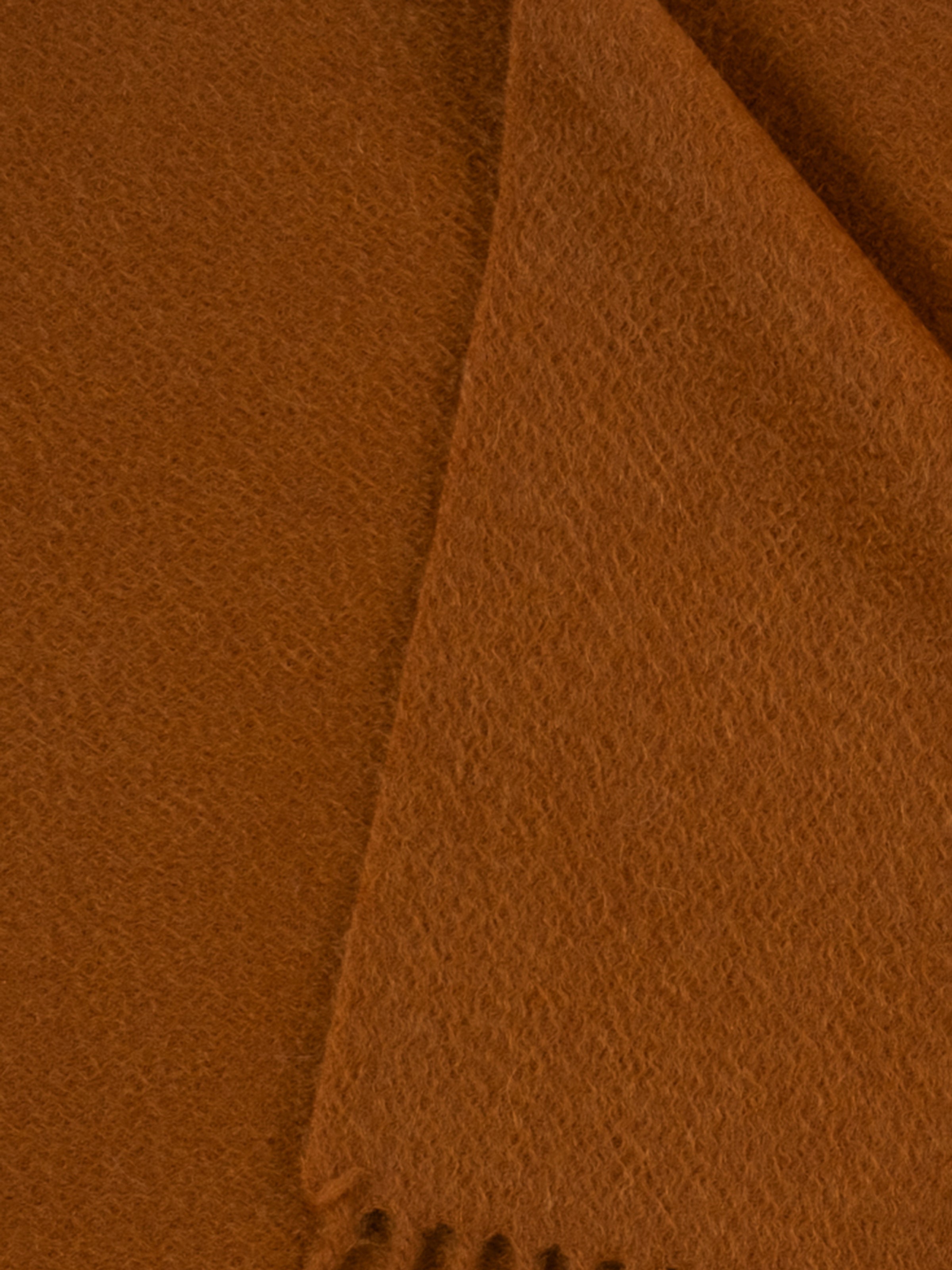 Cashmere Scarf - Cognac