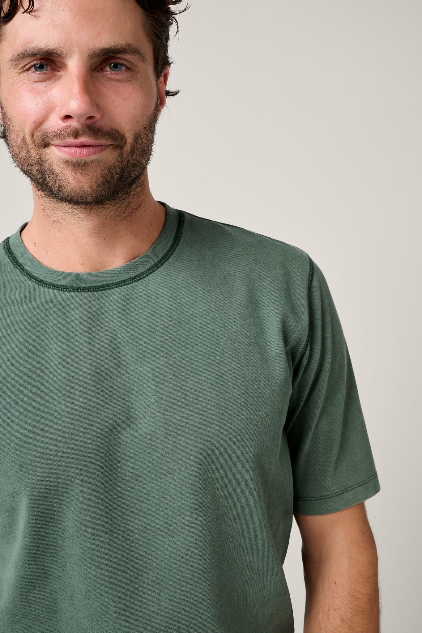 Christian Kimber Coolum T-Shirt - Vintage Wash Pine