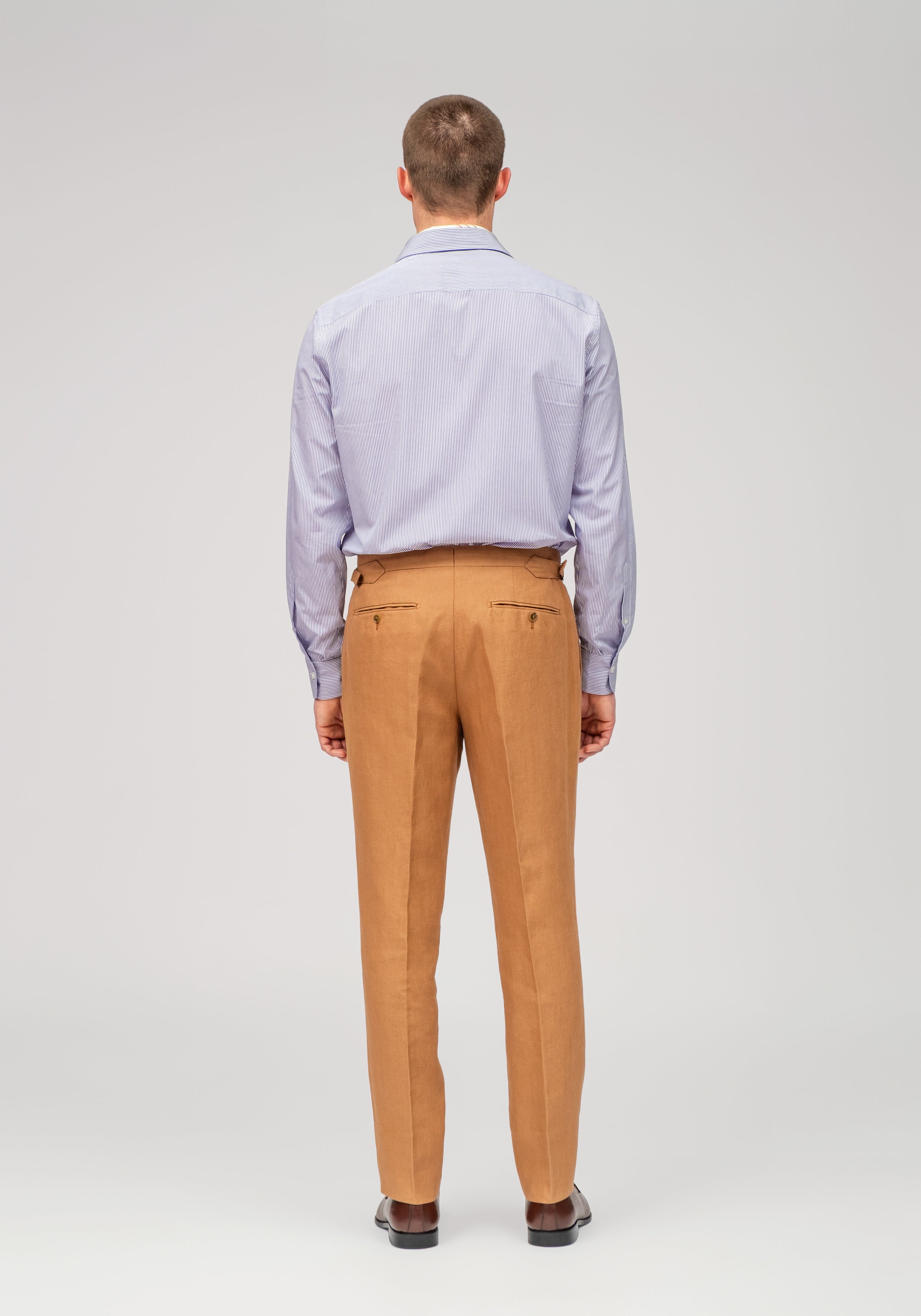 Summer Linen Trouser - Tan