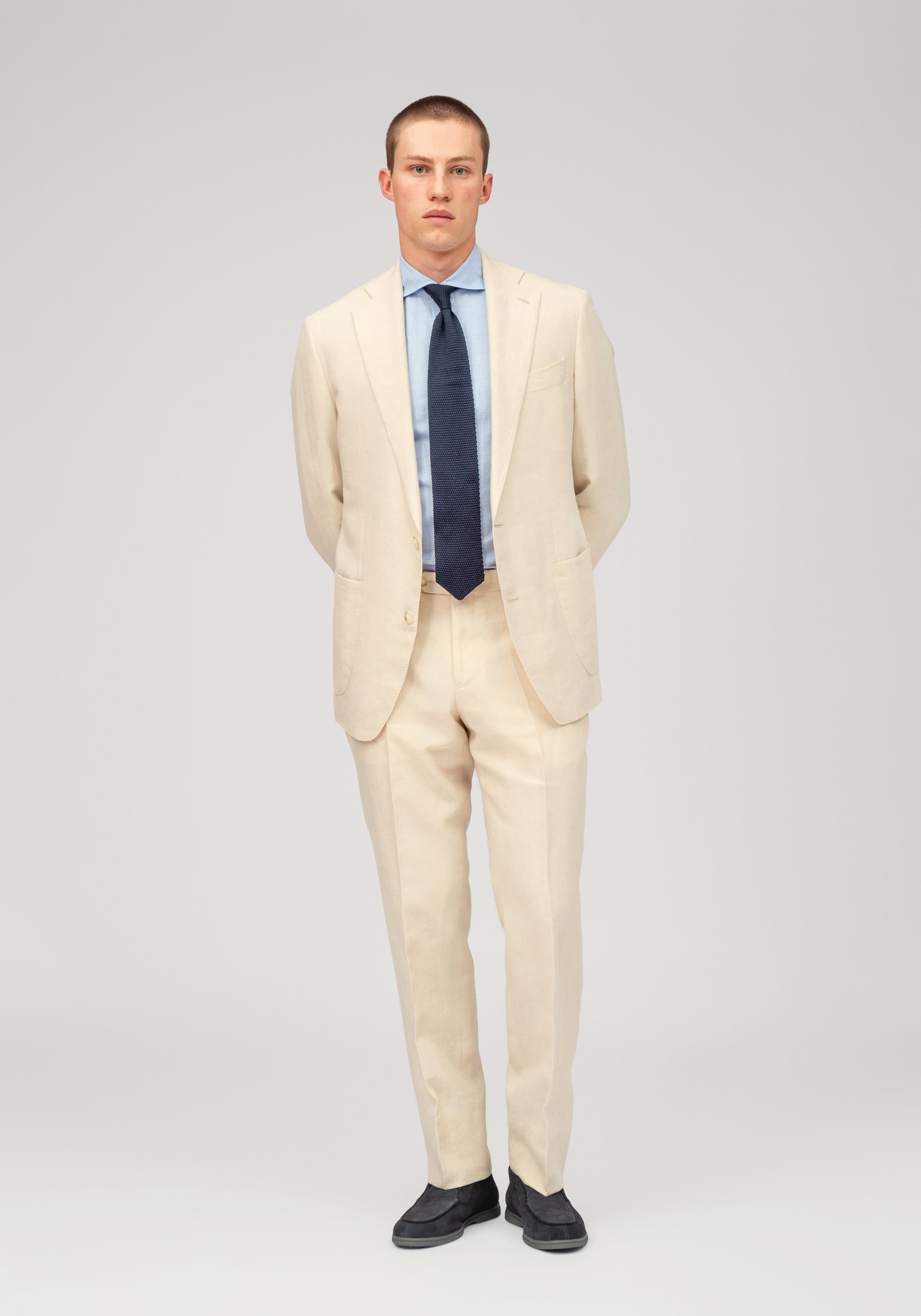 Summer Linen Suit - Sand