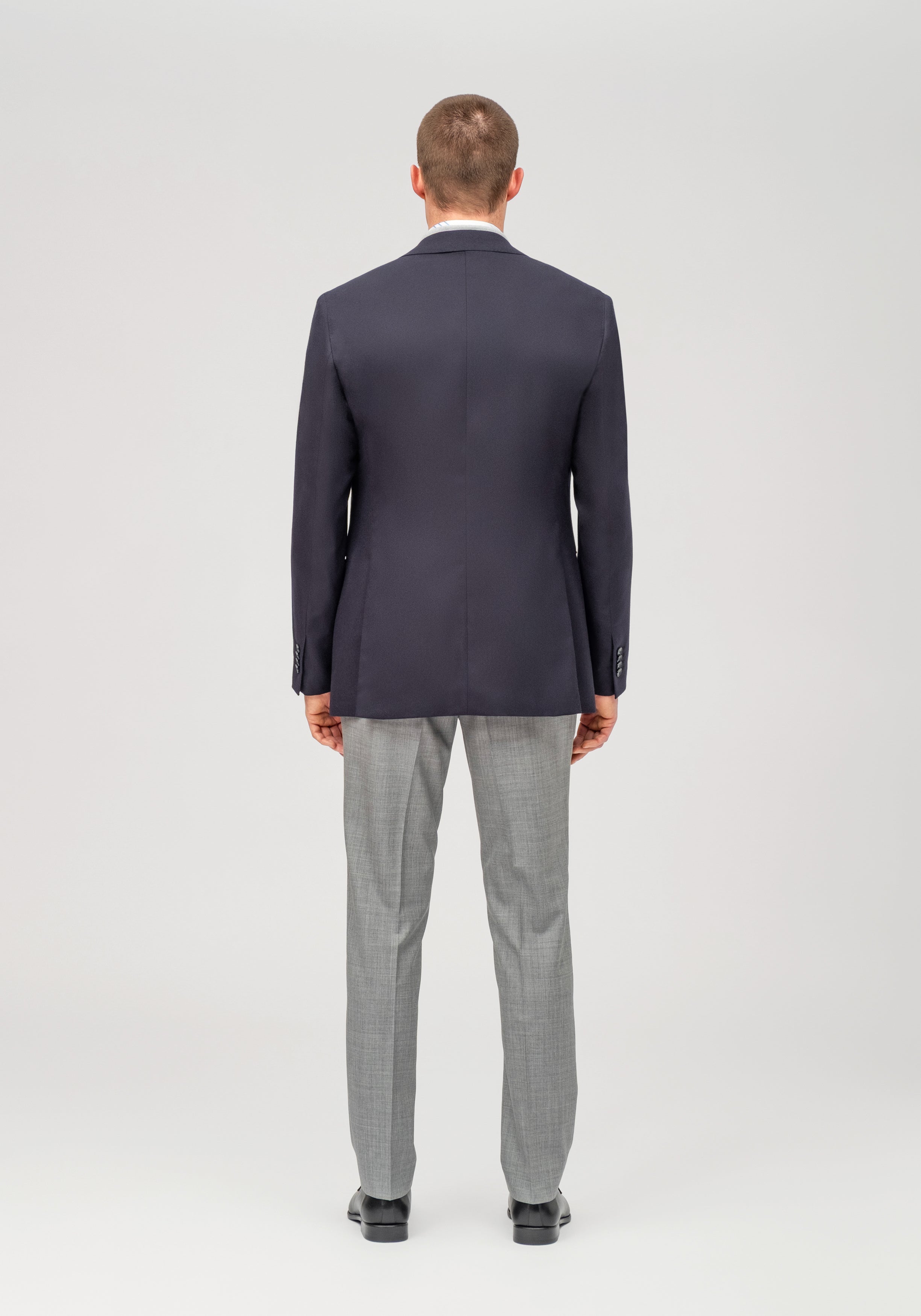 Flight Trouser - Grey Lightweight Wool