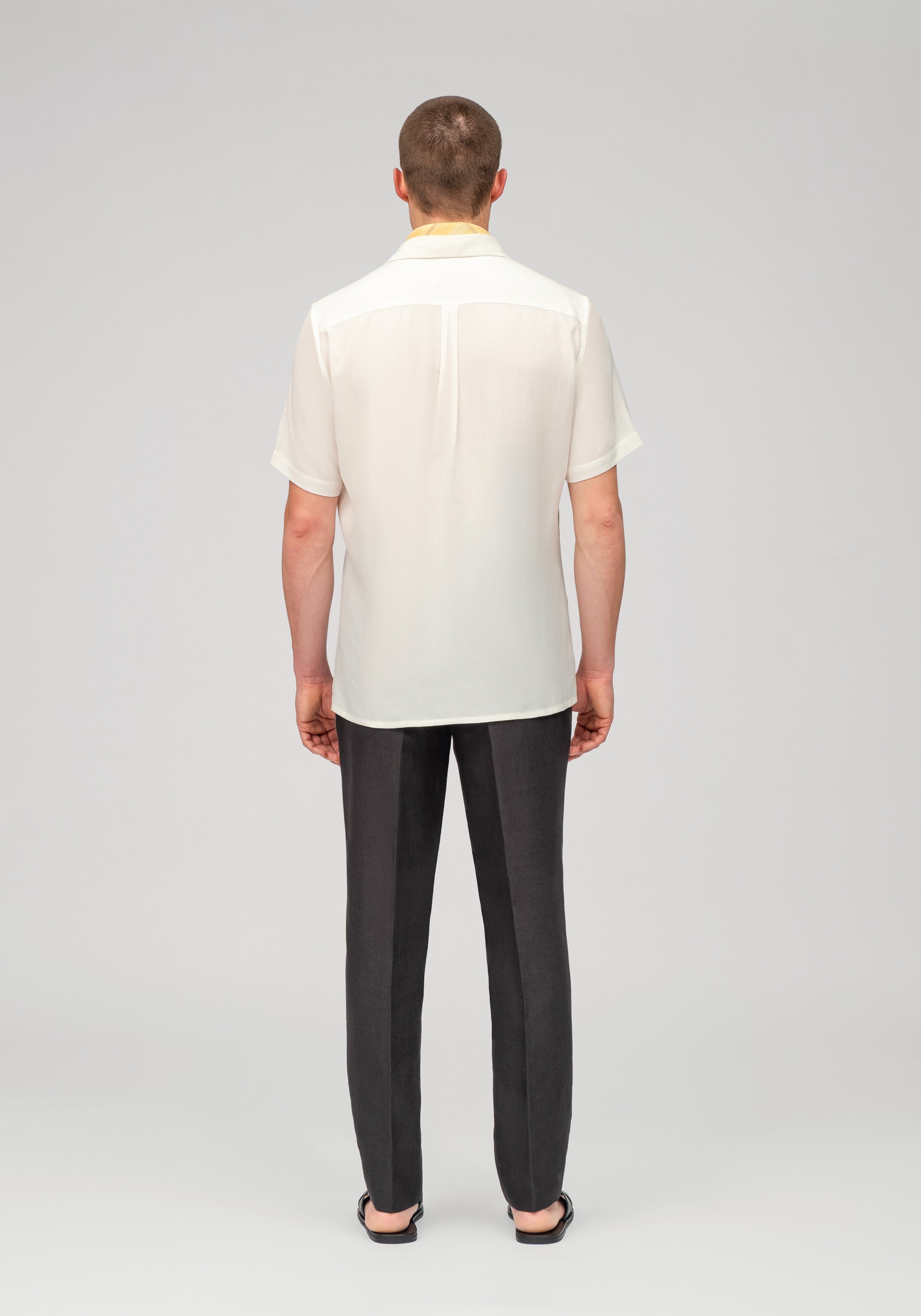 Summer Linen Trouser - Black