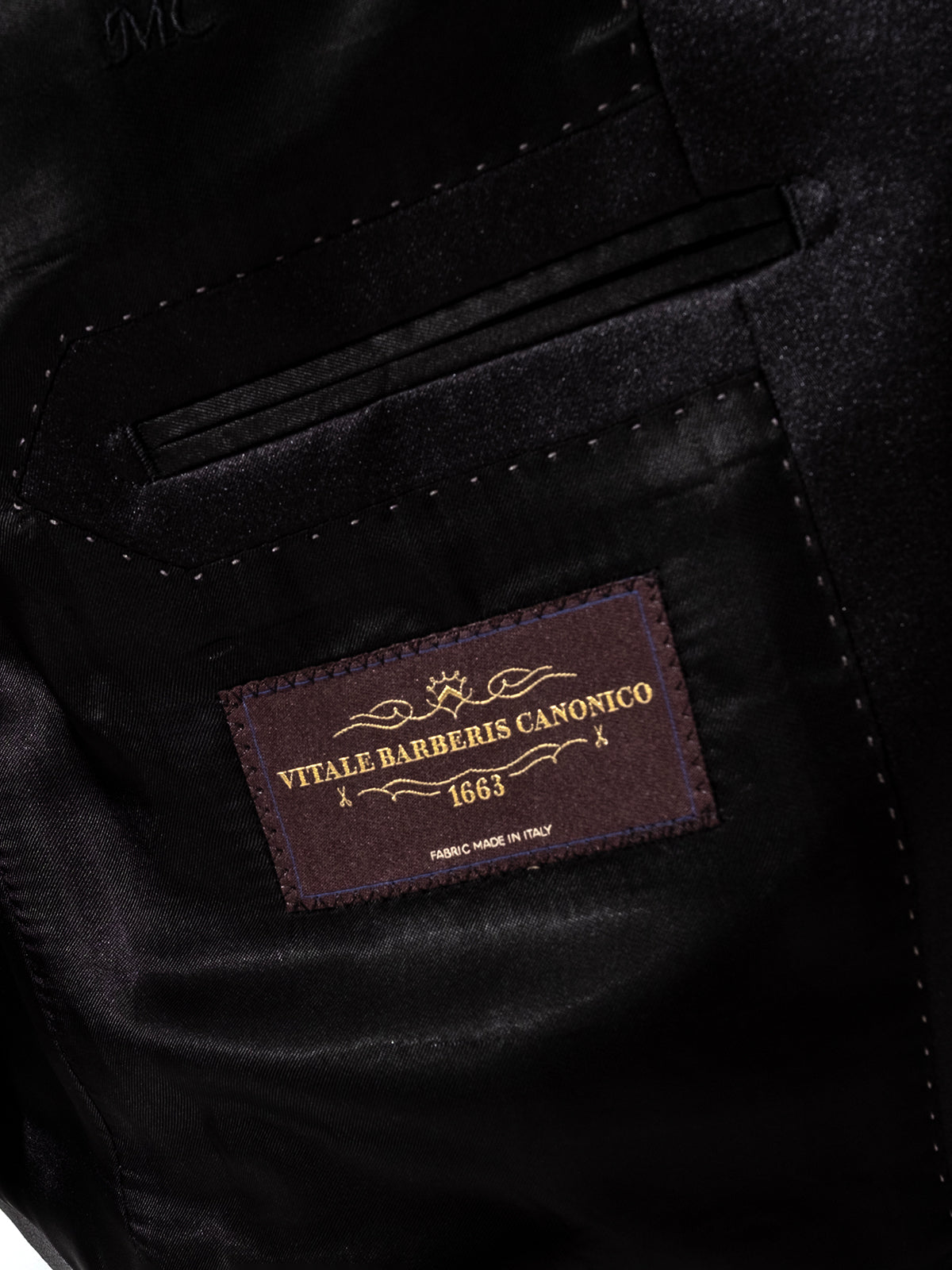 Grey Twill Wool and Mohair Peak Lapel Tuxedo - Production Sample