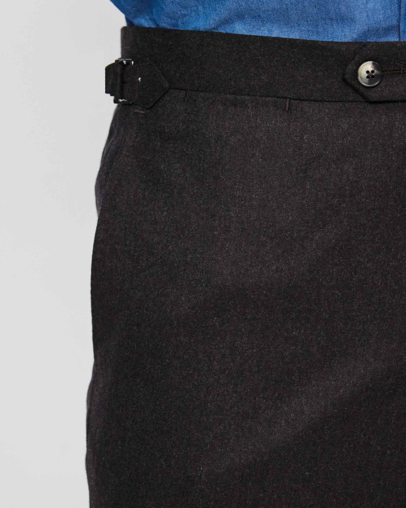 Flannel Trouser - Cocoa