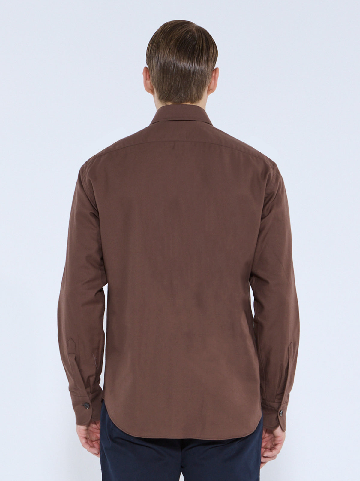 Double Pocket Overshirt - Umber LUCKY LAST