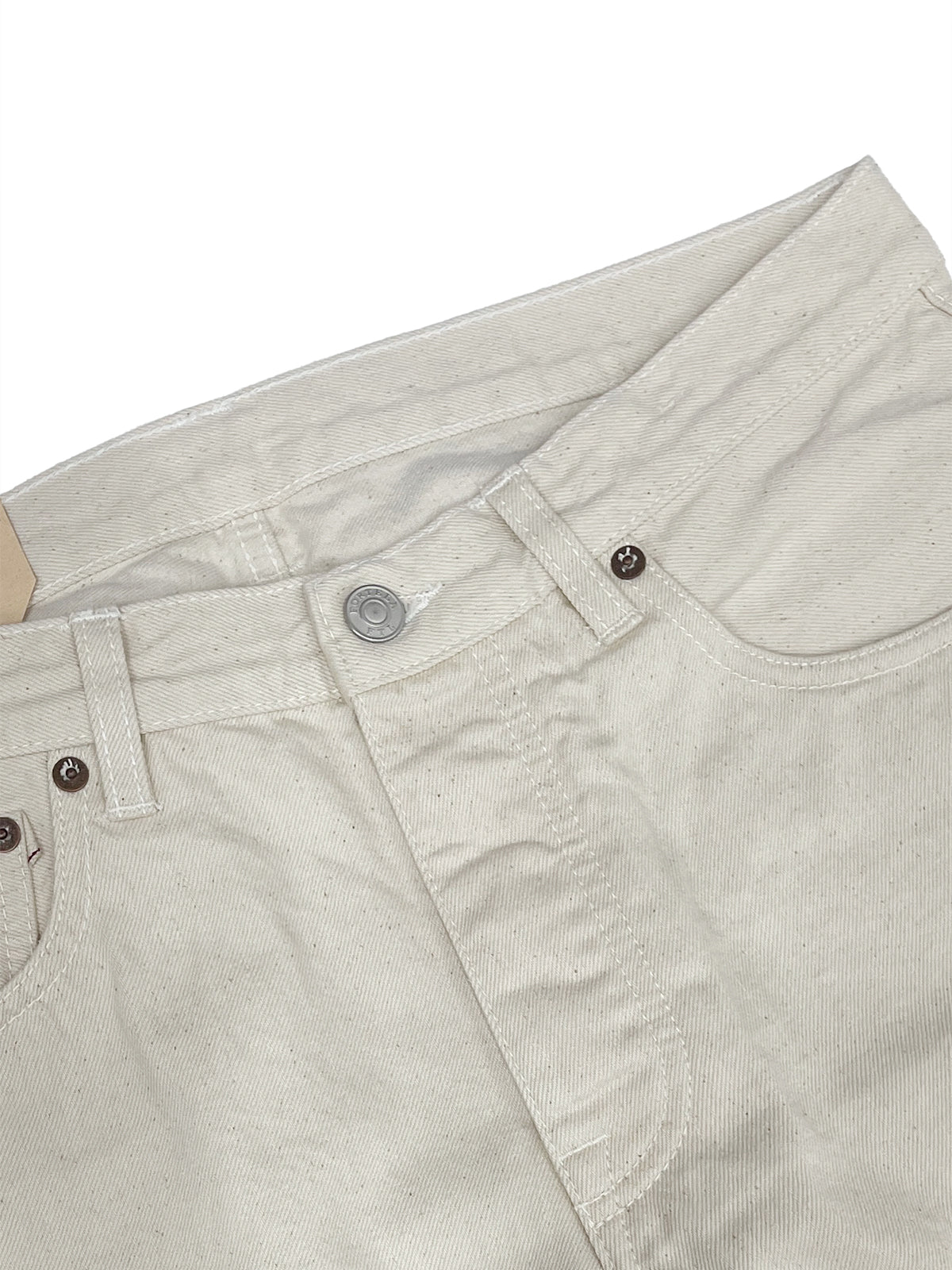 Fortela John Denim Five Pocket Jeans - Off White