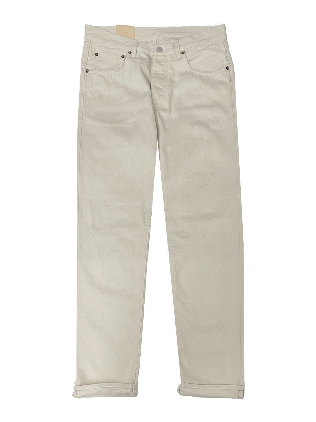 Fortela John Denim Five Pocket Jeans - Off White