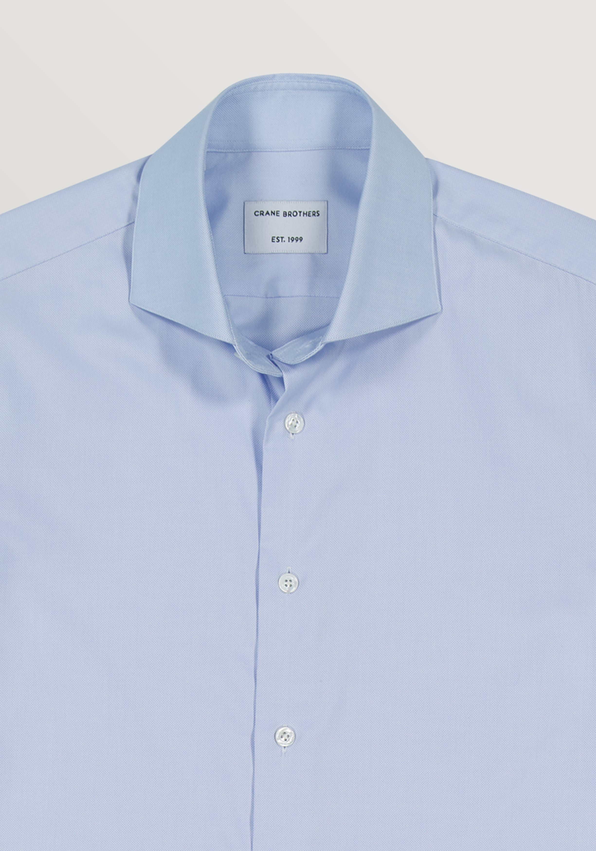 Cutaway Collar Oxford Shirt - Blue