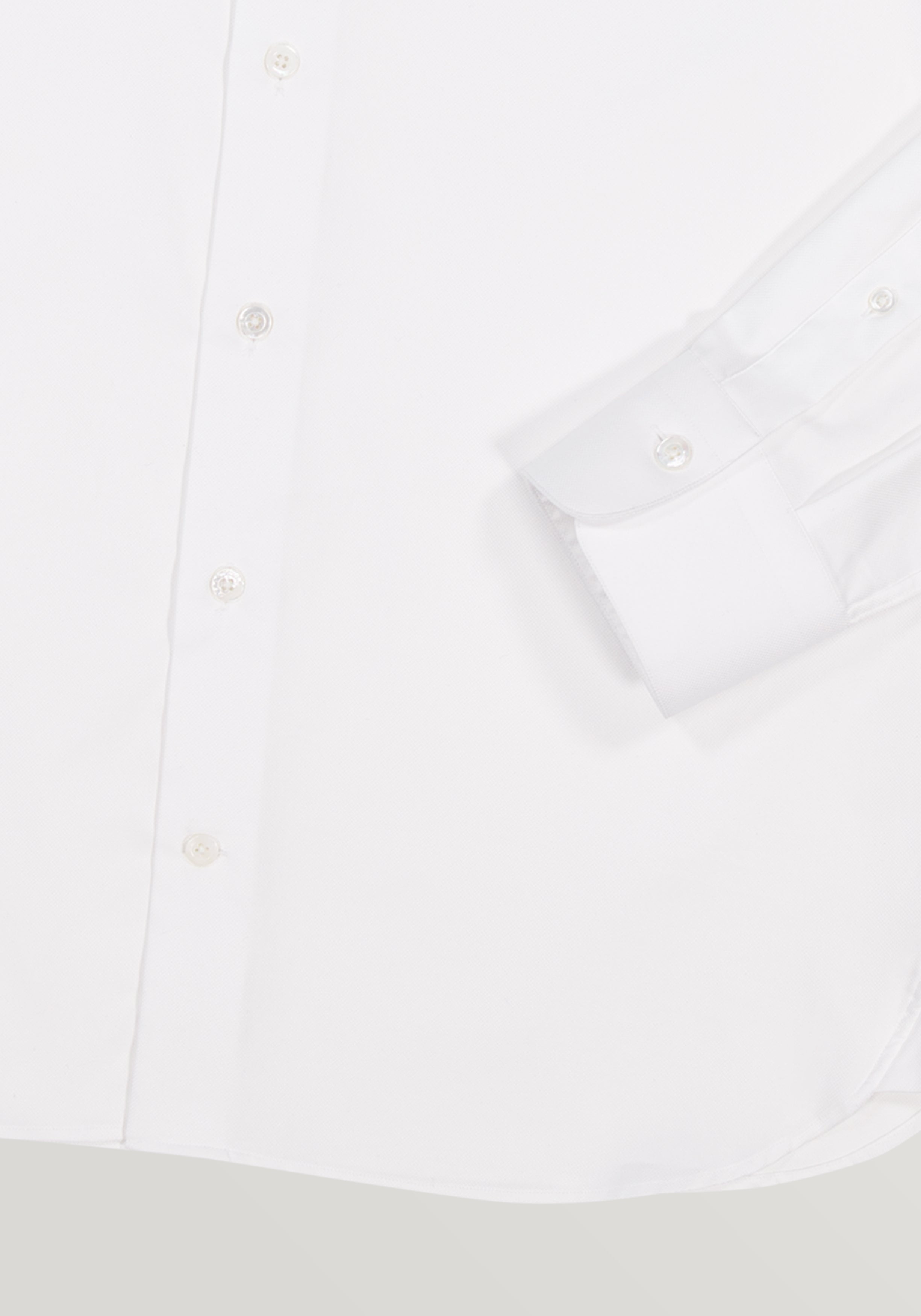 Cutaway Collar Oxford Shirt - White