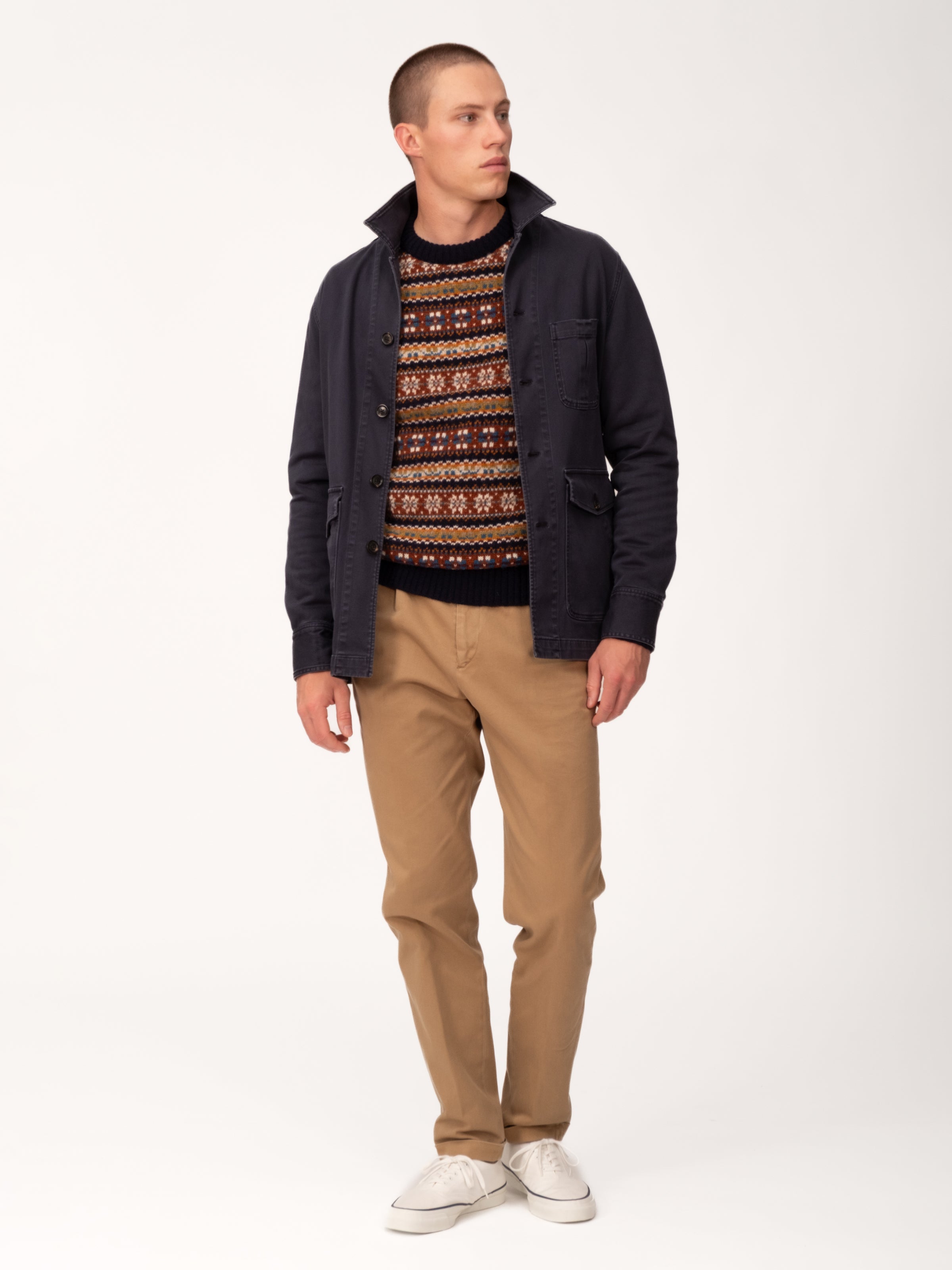 Christian Kimber Fitzroy Chore Jacket - Charcoal