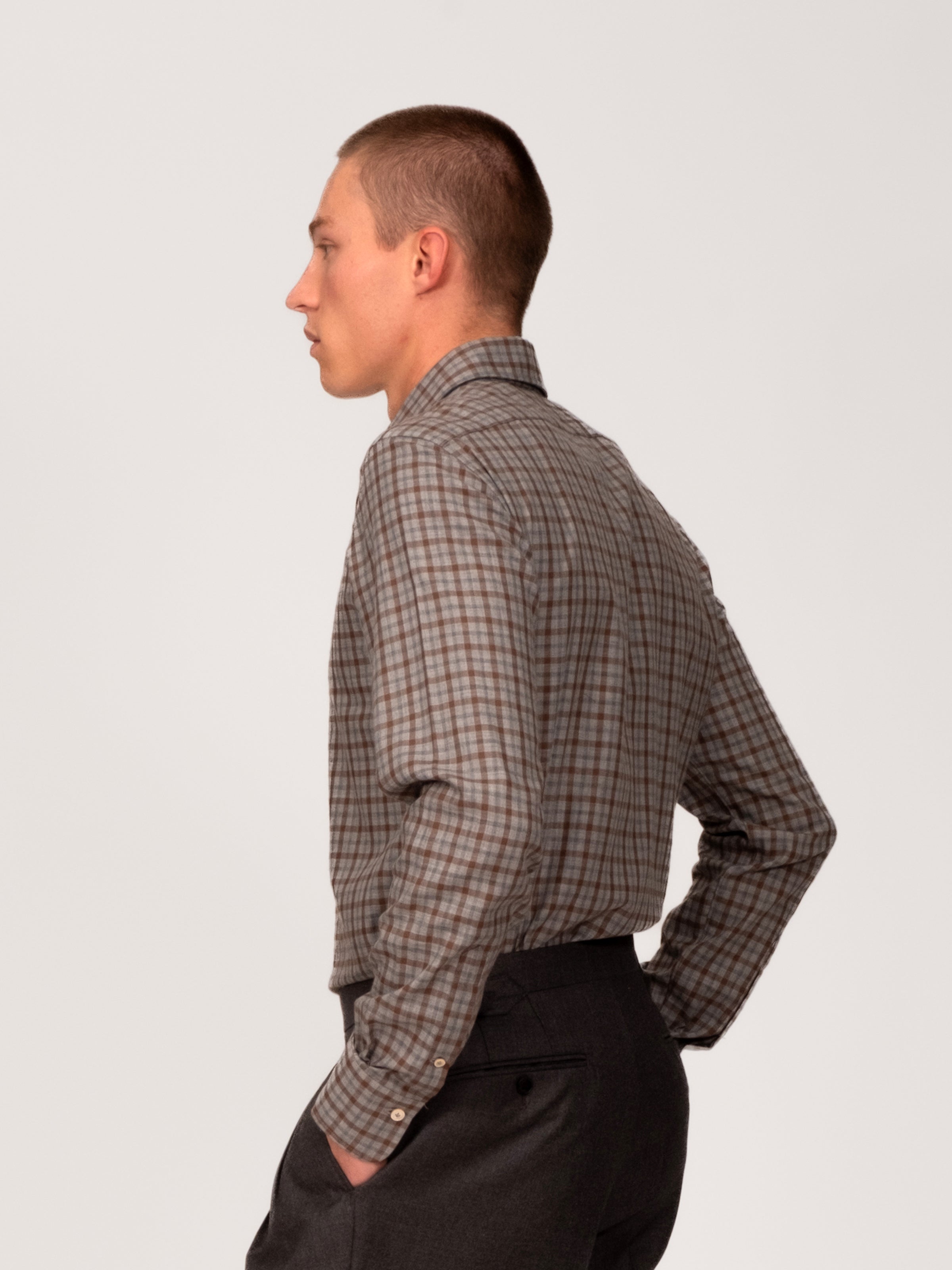 Check Shirt -Marle & Cocoa