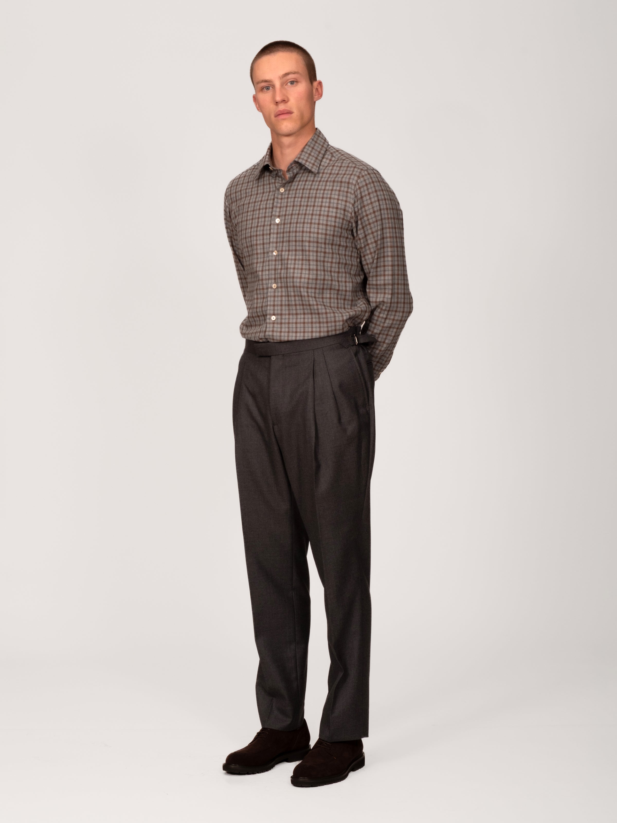 Check Shirt -Marle & Cocoa