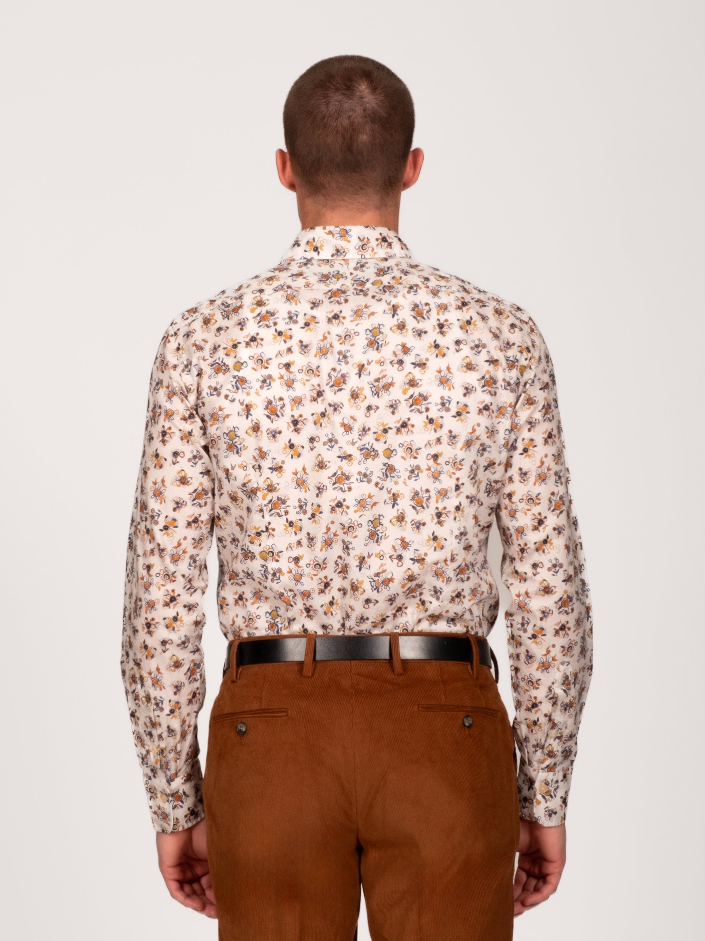 Abstract Floral Shirt