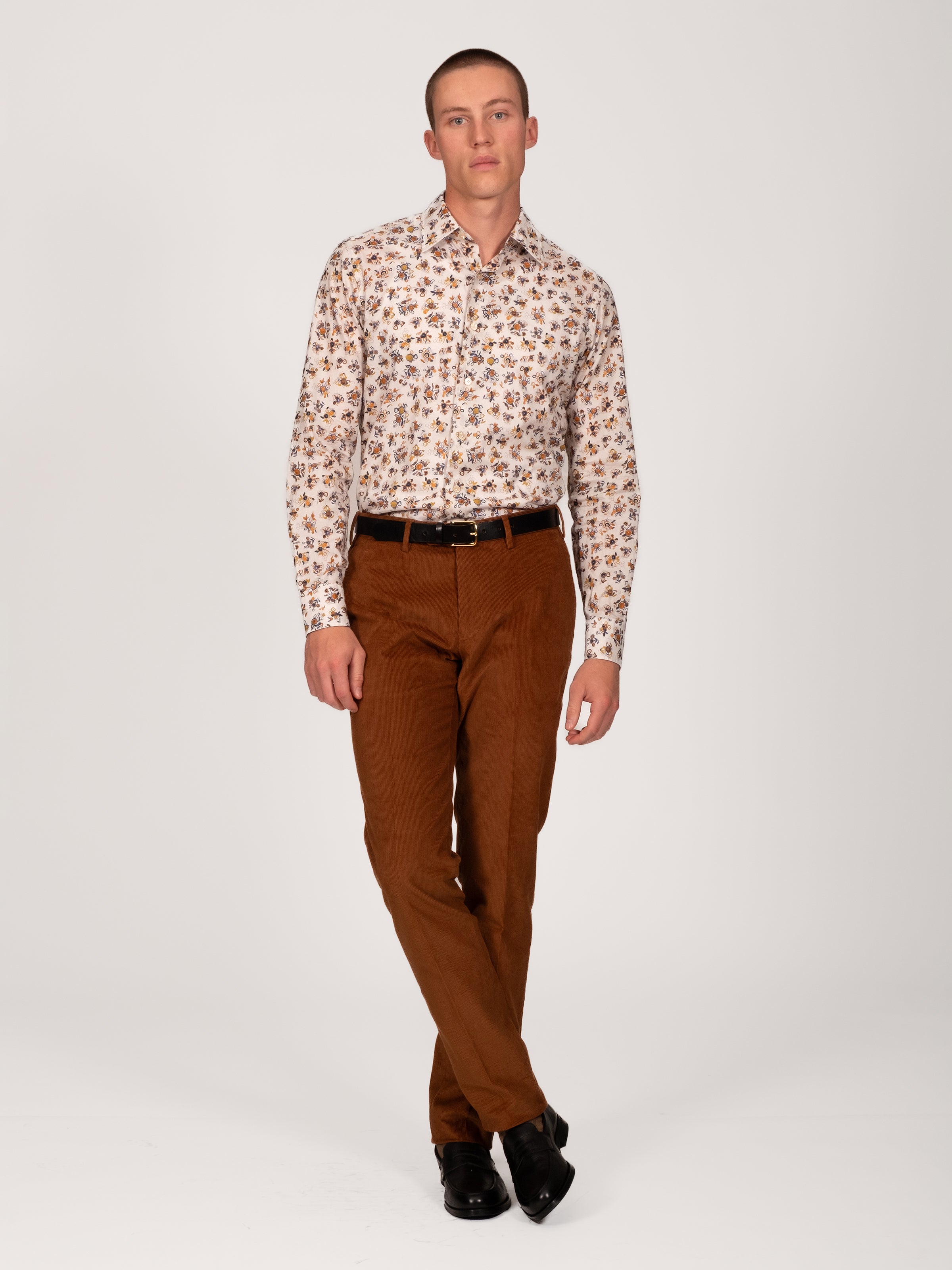 Abstract Floral Shirt