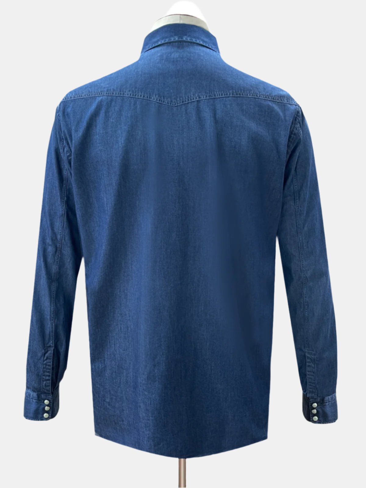 Denim Western Shirt - Indigo  Lucky Last
