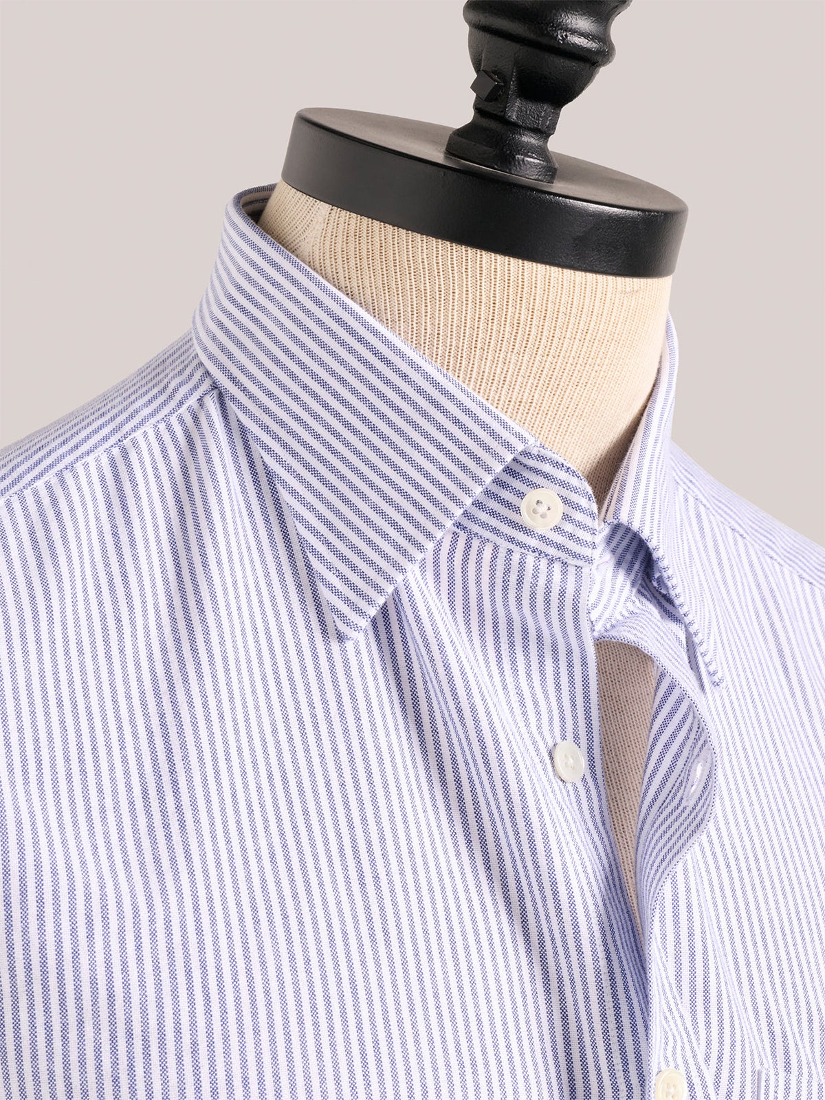 Christian Kimber Fenner Essential Oxford Shirt - Navy Stripe