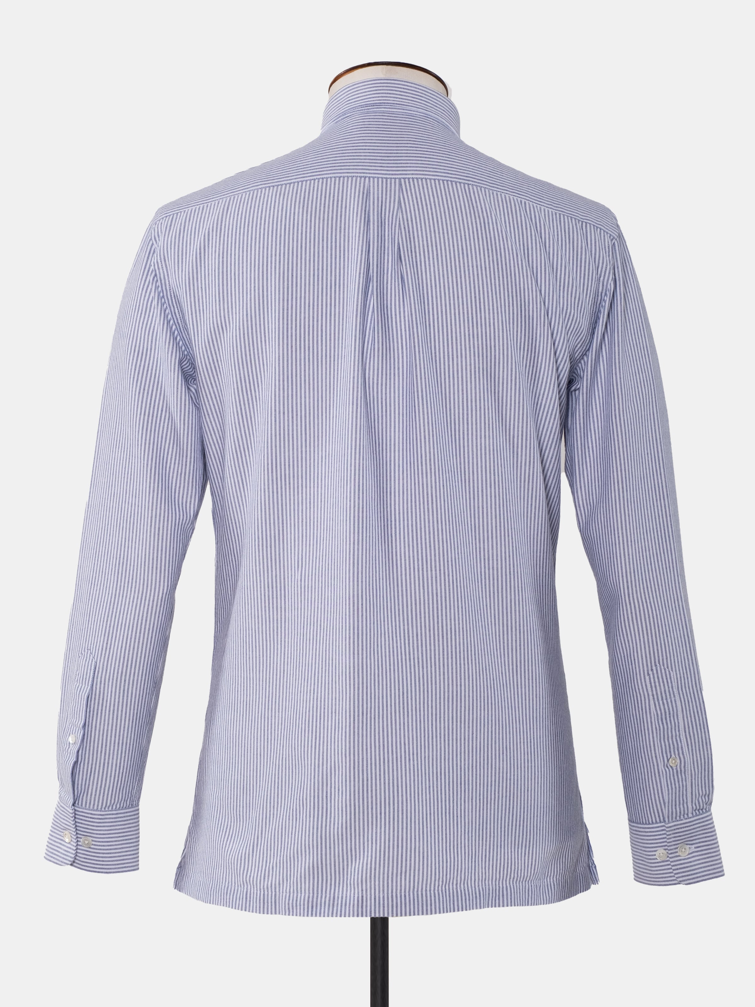 Christian Kimber Fenner Essential Oxford Shirt - Navy Stripe