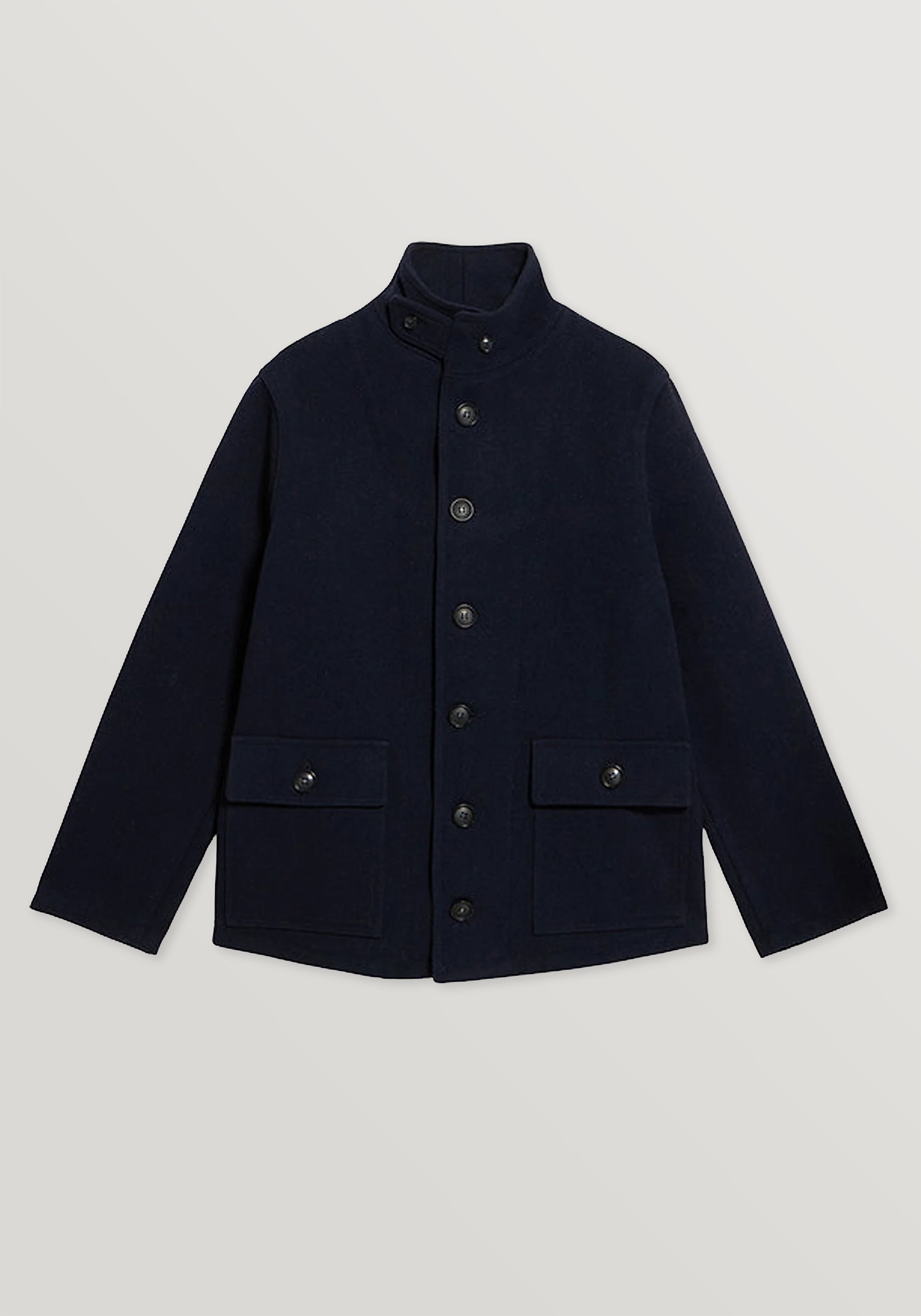 Fortela Seawolf Recycled Wool Jacket - Blue