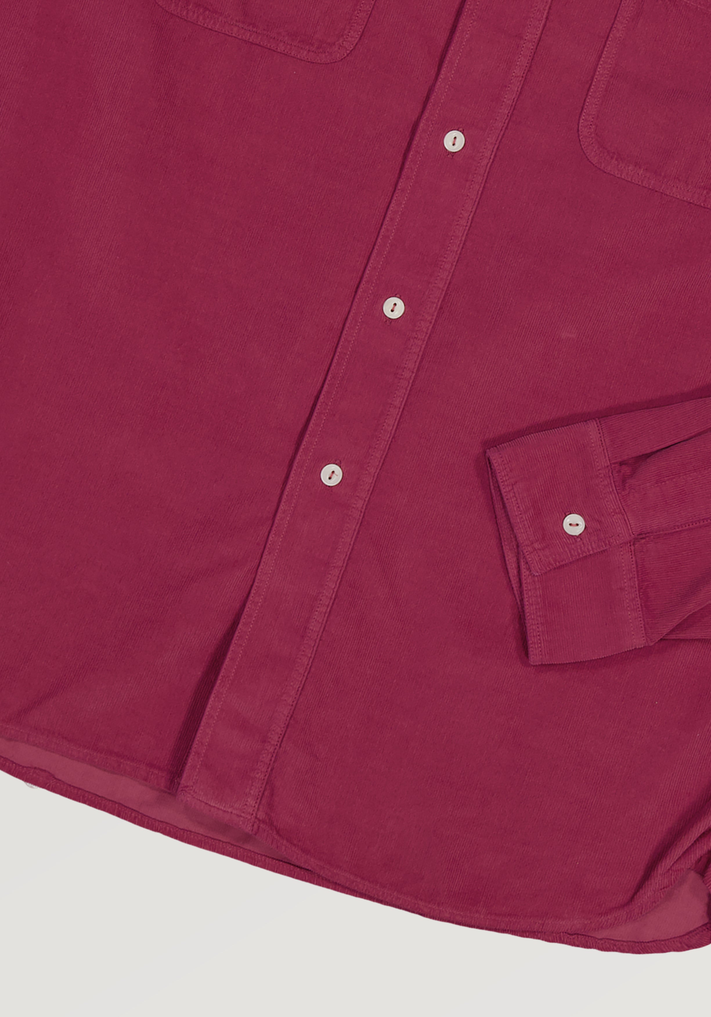 Fortela Corduroy Work Shirt - Pink