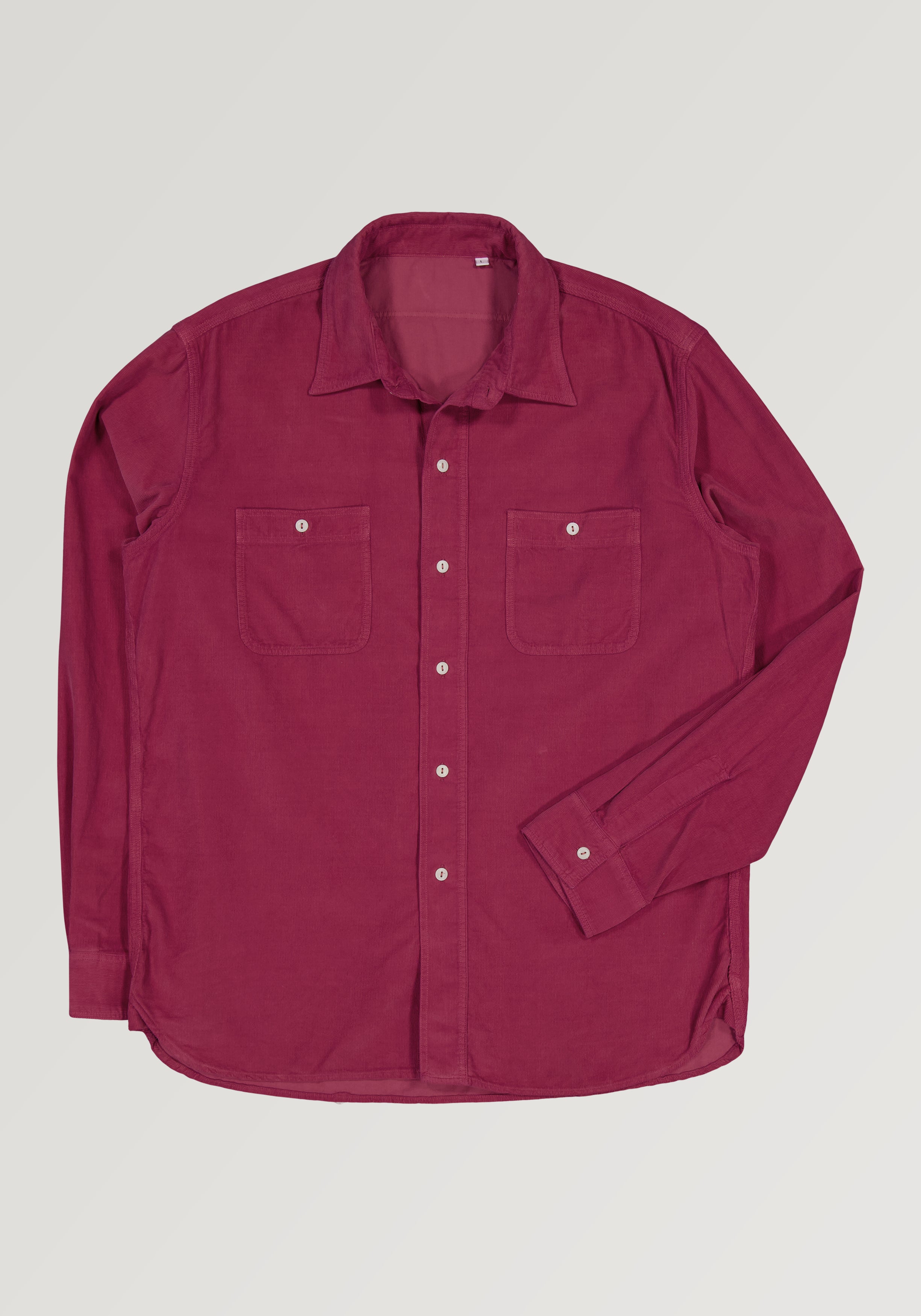 Fortela Corduroy Work Shirt - Pink