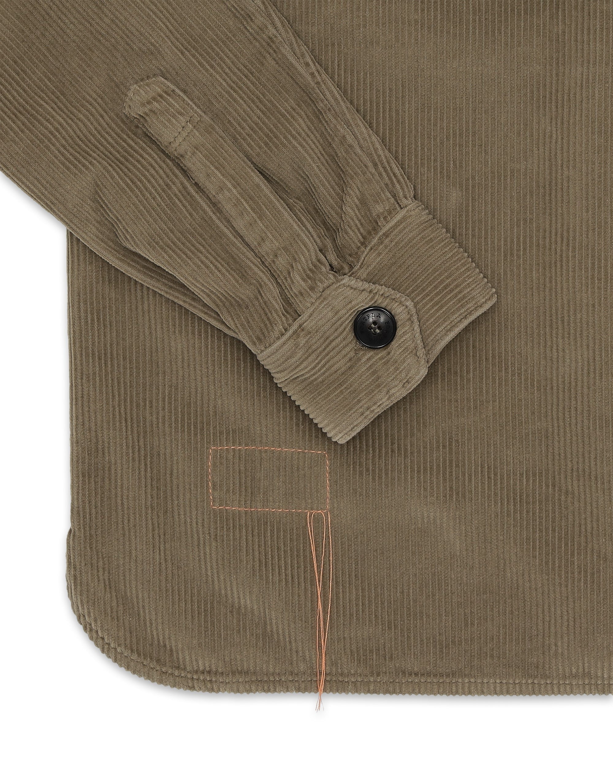 Fortela Short Overshirt Corduroy - Taupe