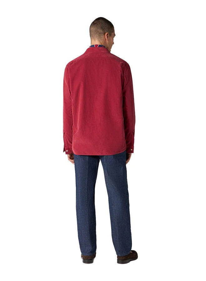 Fortela Corduroy Work Shirt - Pink