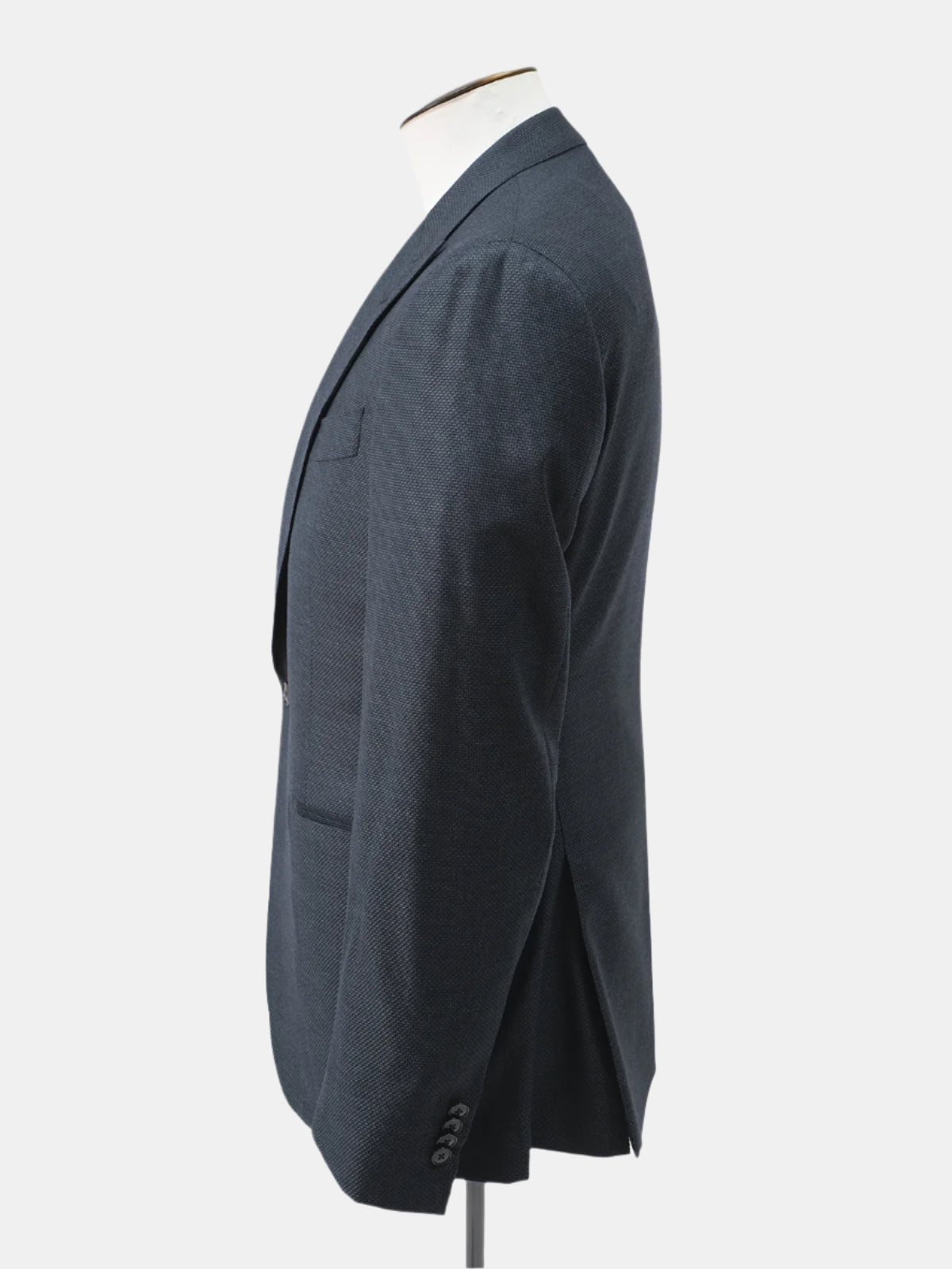 Green Wool Micro Design Blazer Sample - LUCKY LAST