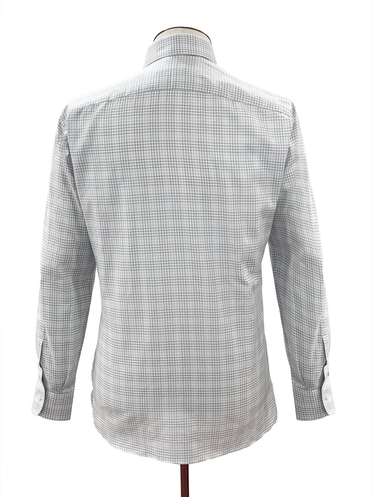 Silvern Check Cutaway Collar Shirt