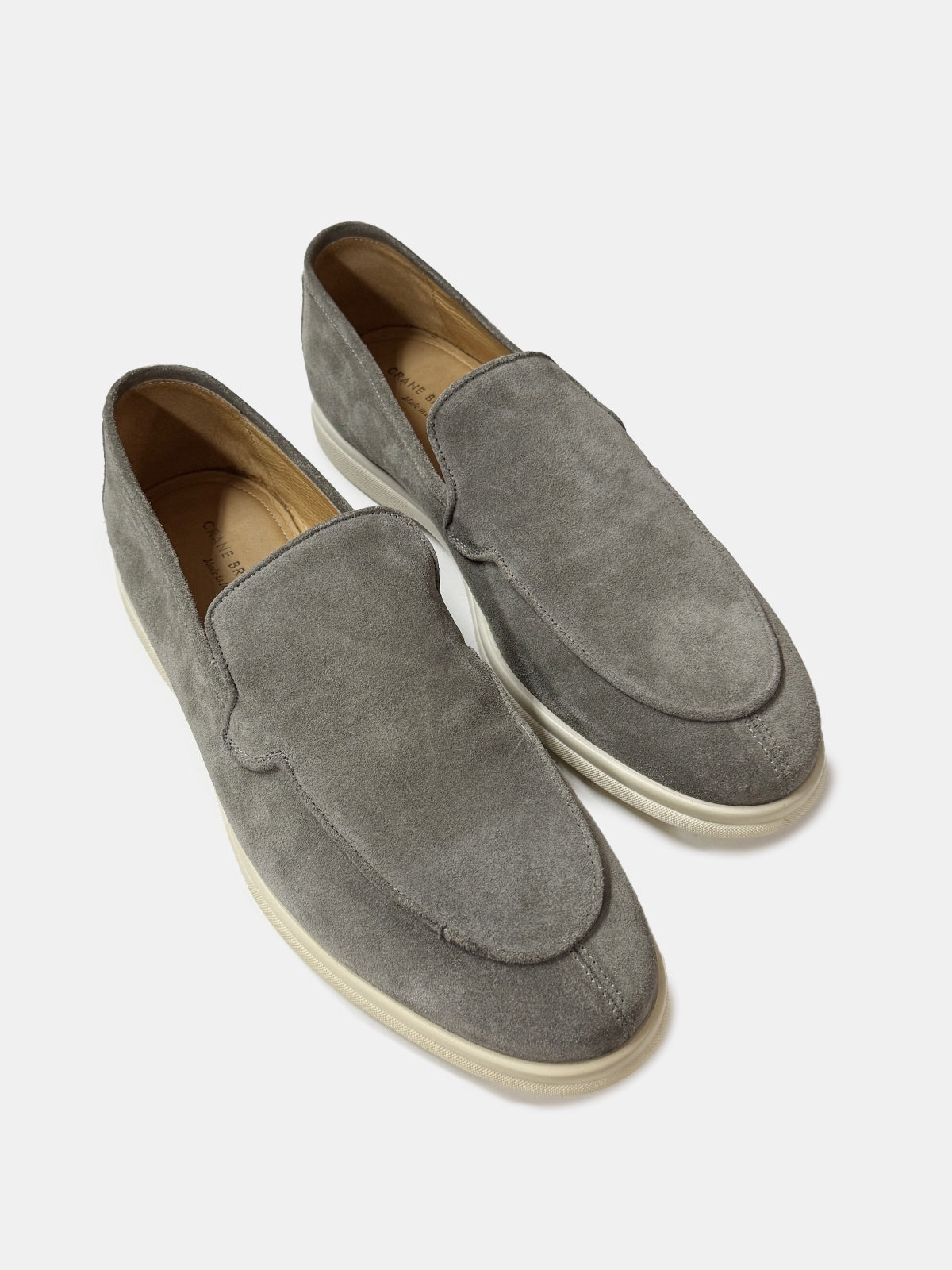 Grey Suede City Loafer