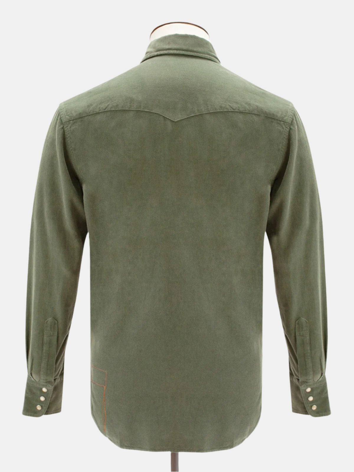 Fortela Corduroy Texan Shirt - Olive  LUCKY LAST