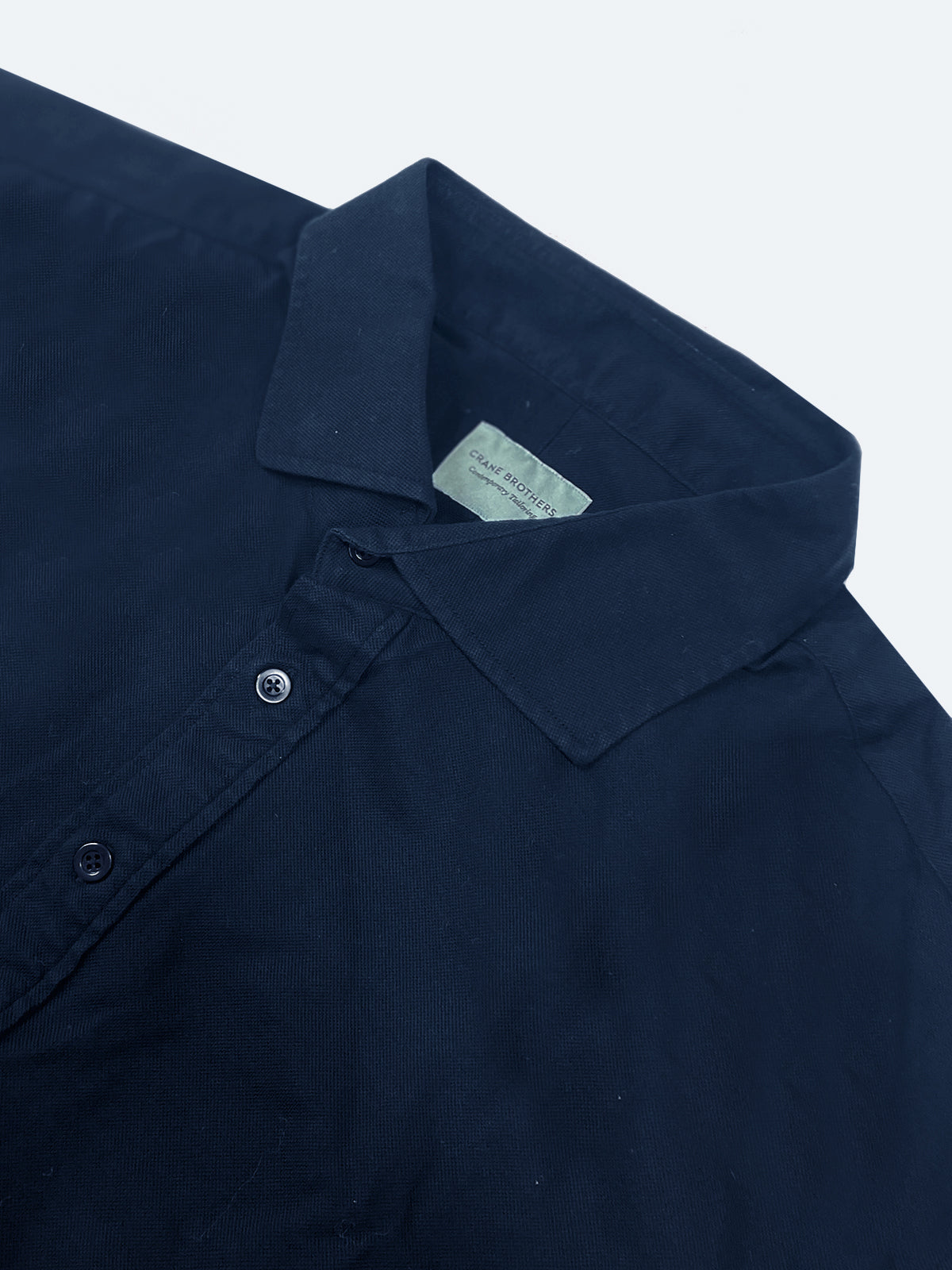 Cotton Pique Polo - Indigo LUCKY LAST